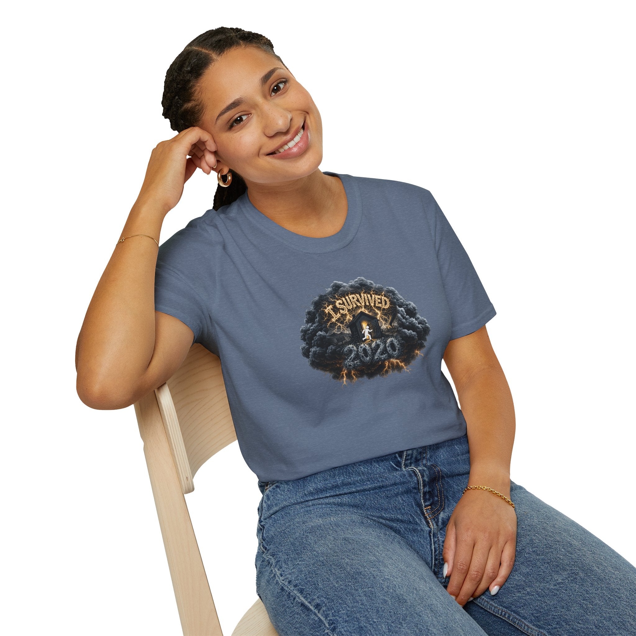 I Survived 2020 —  Original PILOT Design: Director's Cut Unisex Softstyle T-Shirt