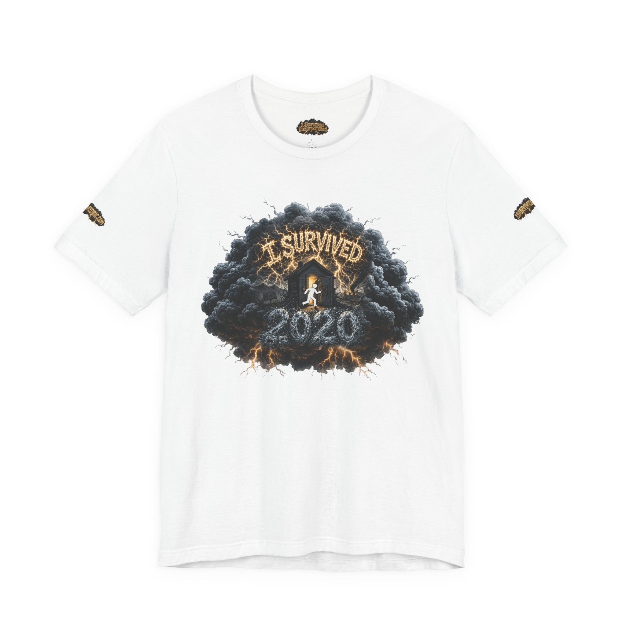 I Survived 2020 — Director's Cut Original Design Teaser Tee | Season 1 Premiere Drop Unisex Jersey Short Sleeve Tee