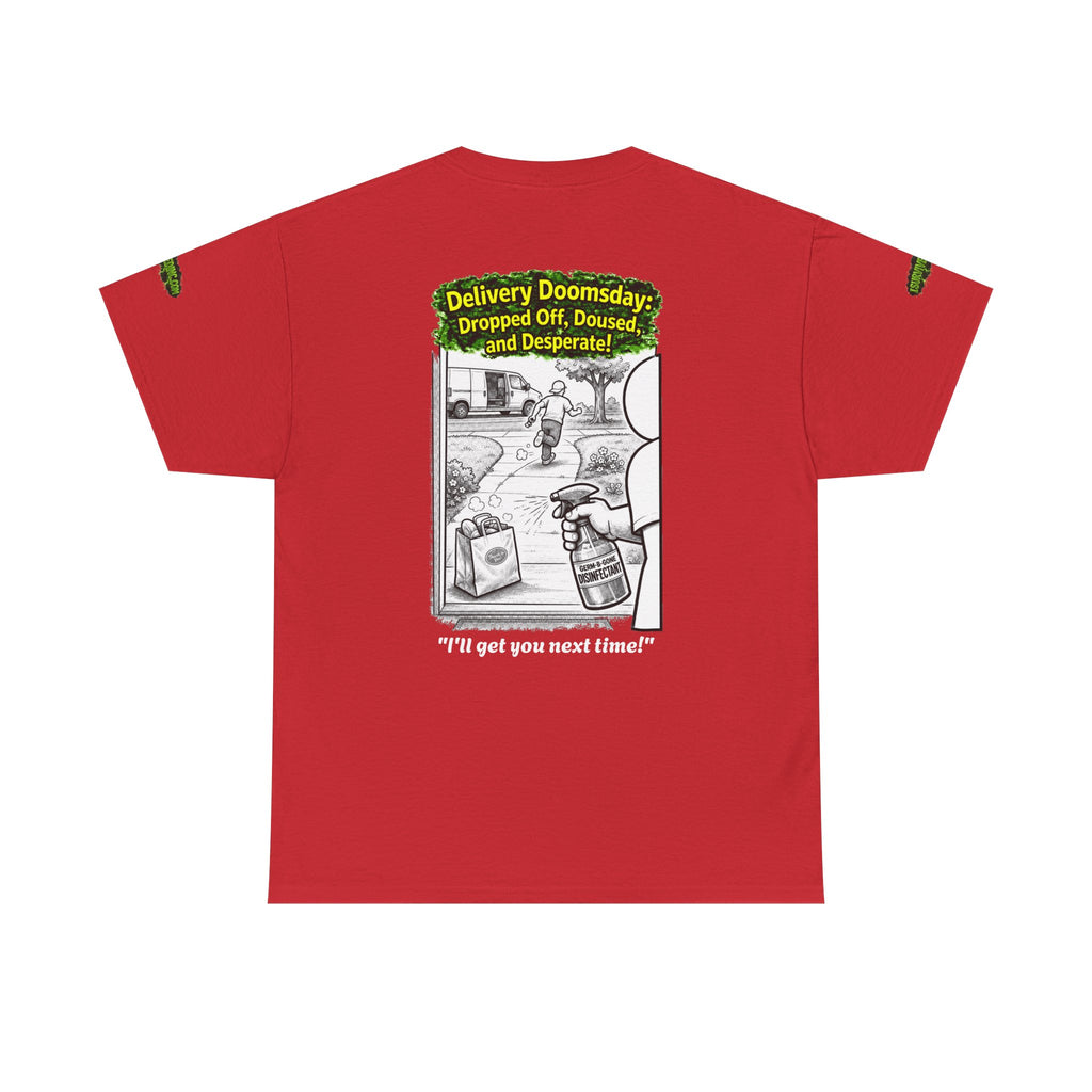 I Survived 2020 — PANDEMIC S1:E5: Director's Cut Special Edition "Delivery Doomsday" Unisex Heavy Cotton Tee