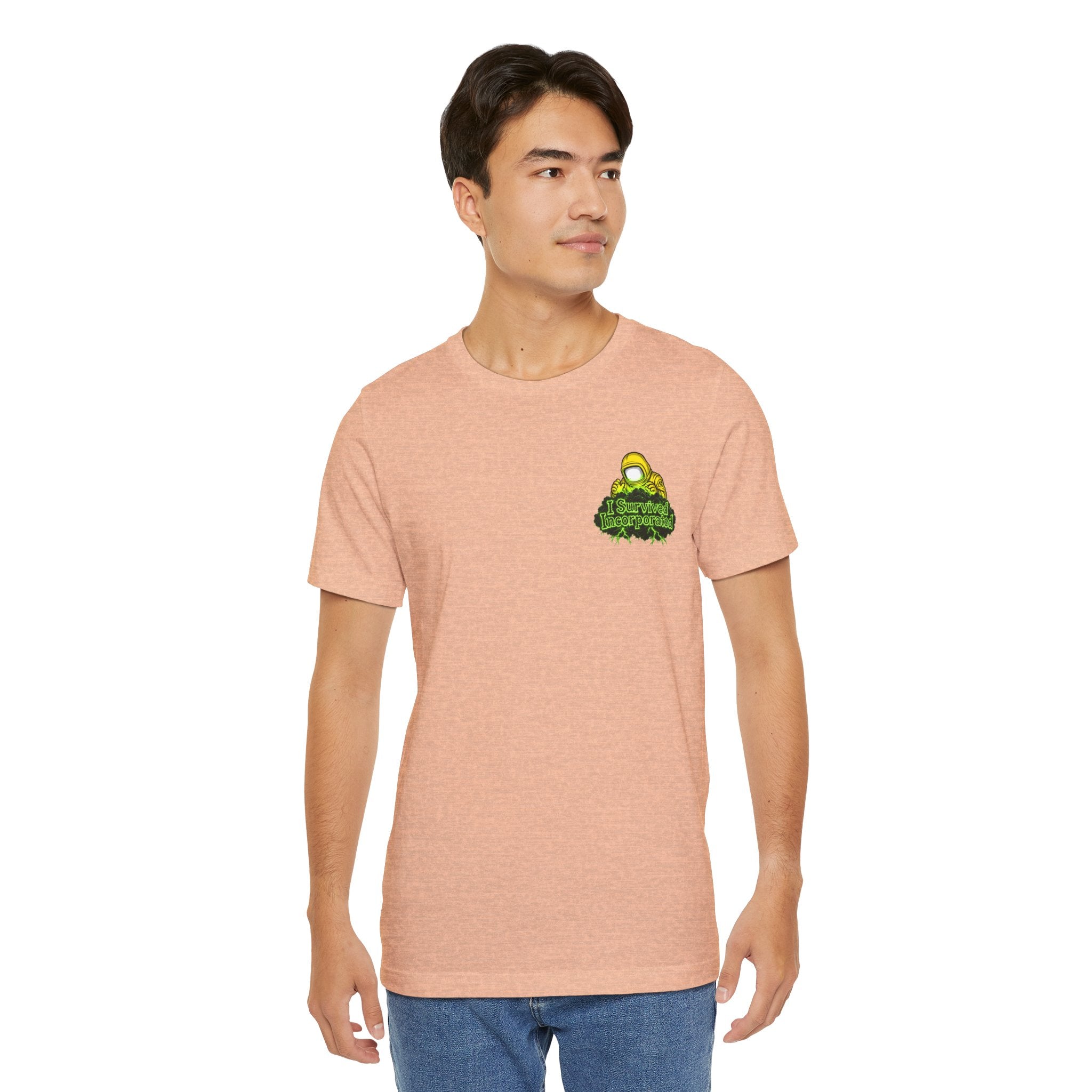 I Survived 2020 — "Please Stand By" Test Pattern Toxic Signal Tee Summer Premiere Unisex Jersey Short Sleeve Tee