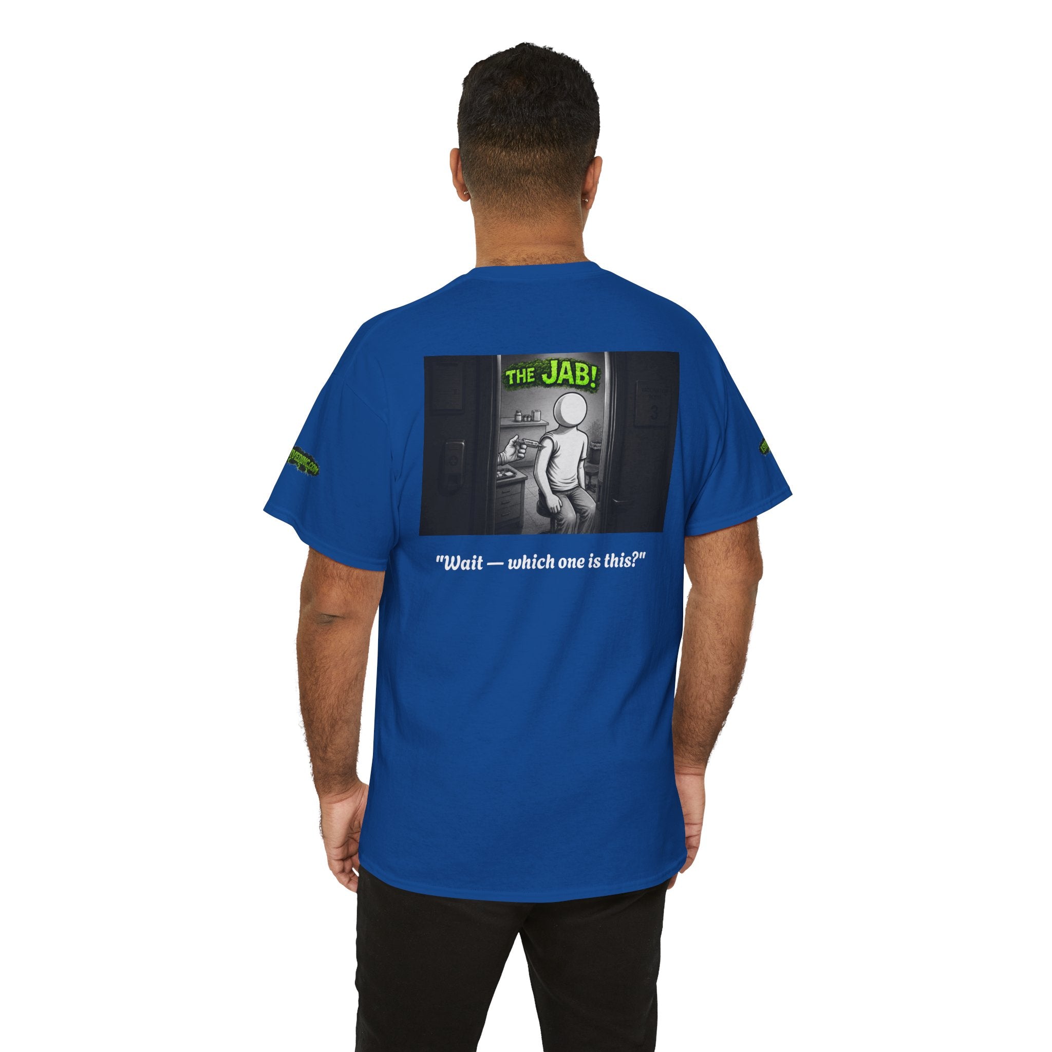 I Survived 2020 — S1:E3 "The Jab!" | Pandemic Edition Unisex Heavy Cotton Tee (Special Edition)