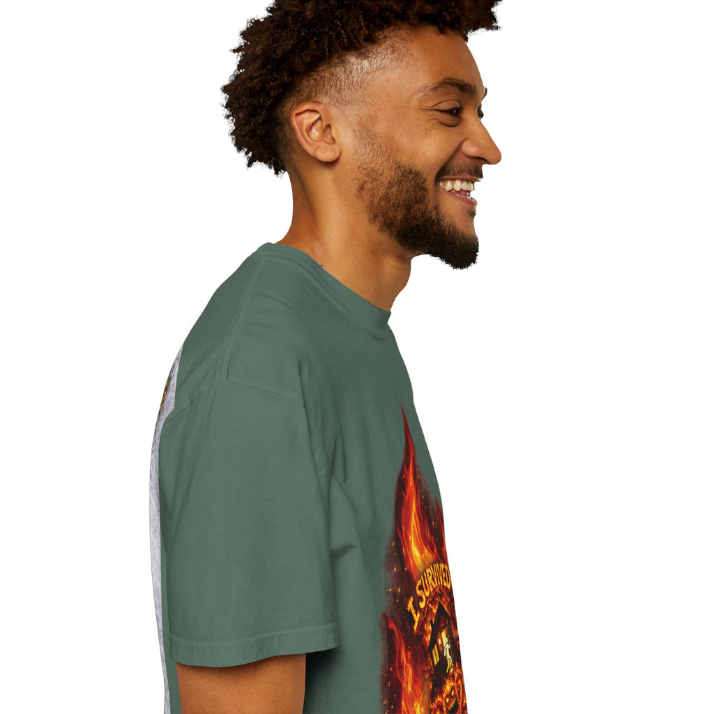 I Survived 2020 — Director's Cut S2:E4 "Western U.S. Wildfire Season" | Mid-Season Finale Pt. 1 | Wildfire Edition Memorial Unisex Garment-Dyed T-shirt