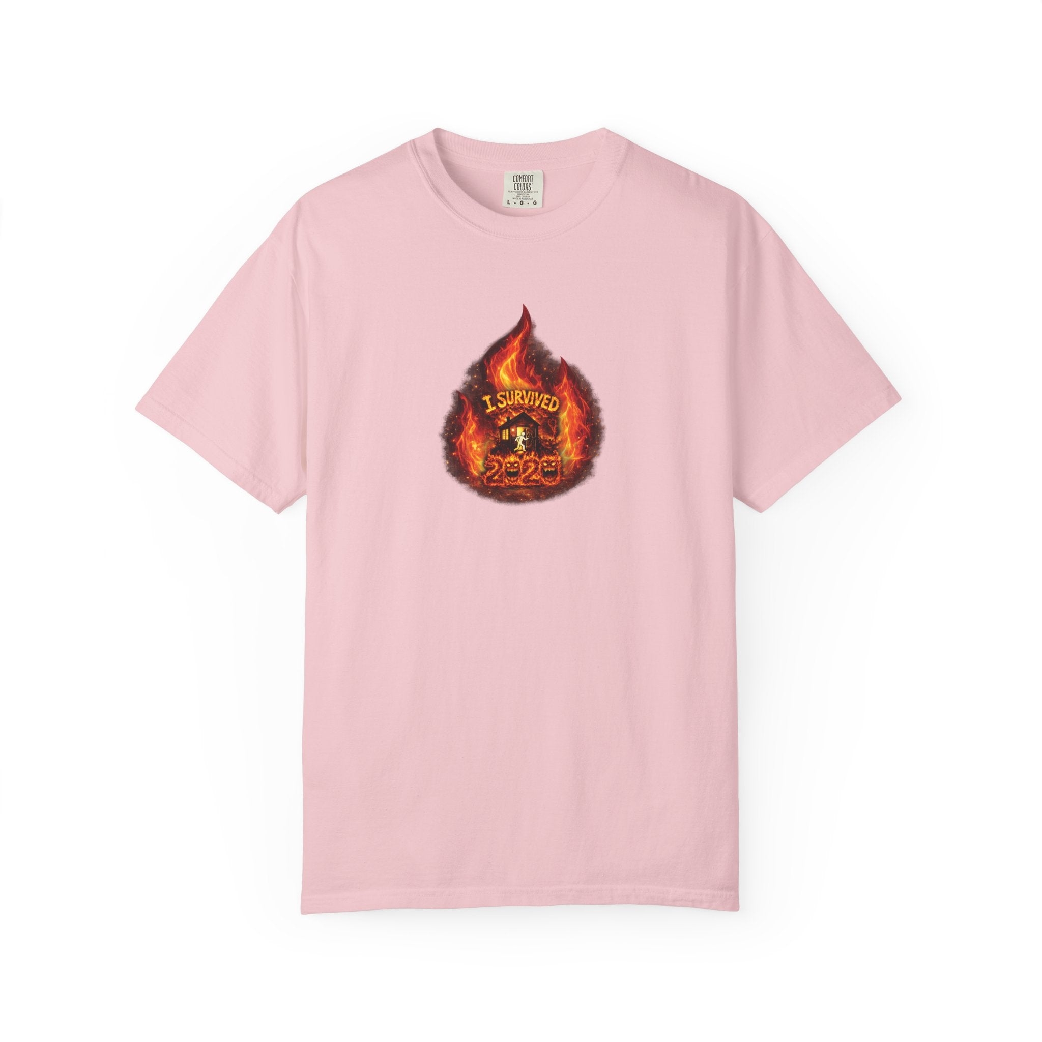 I Survived 2020 — WILDFIRES S2:E3: Director's Cut "The California Wildfires" Memorial Unisex Garment-Dyed T-shirt