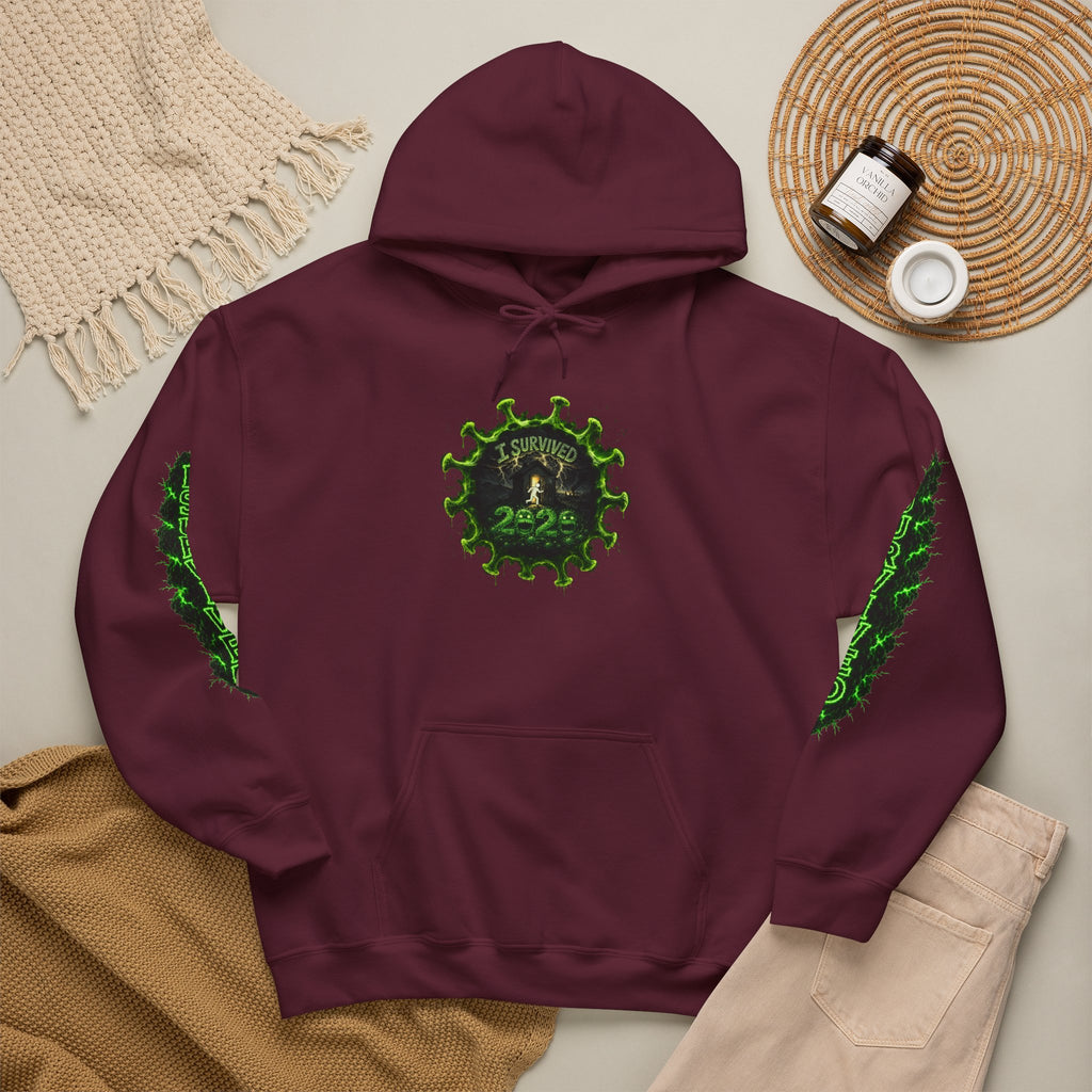 I Survived 2020 — Director's Cut S1:E4 "Mask Madness Mayhem Moment" | Pandemic Edition Hoodie Sweatshirt