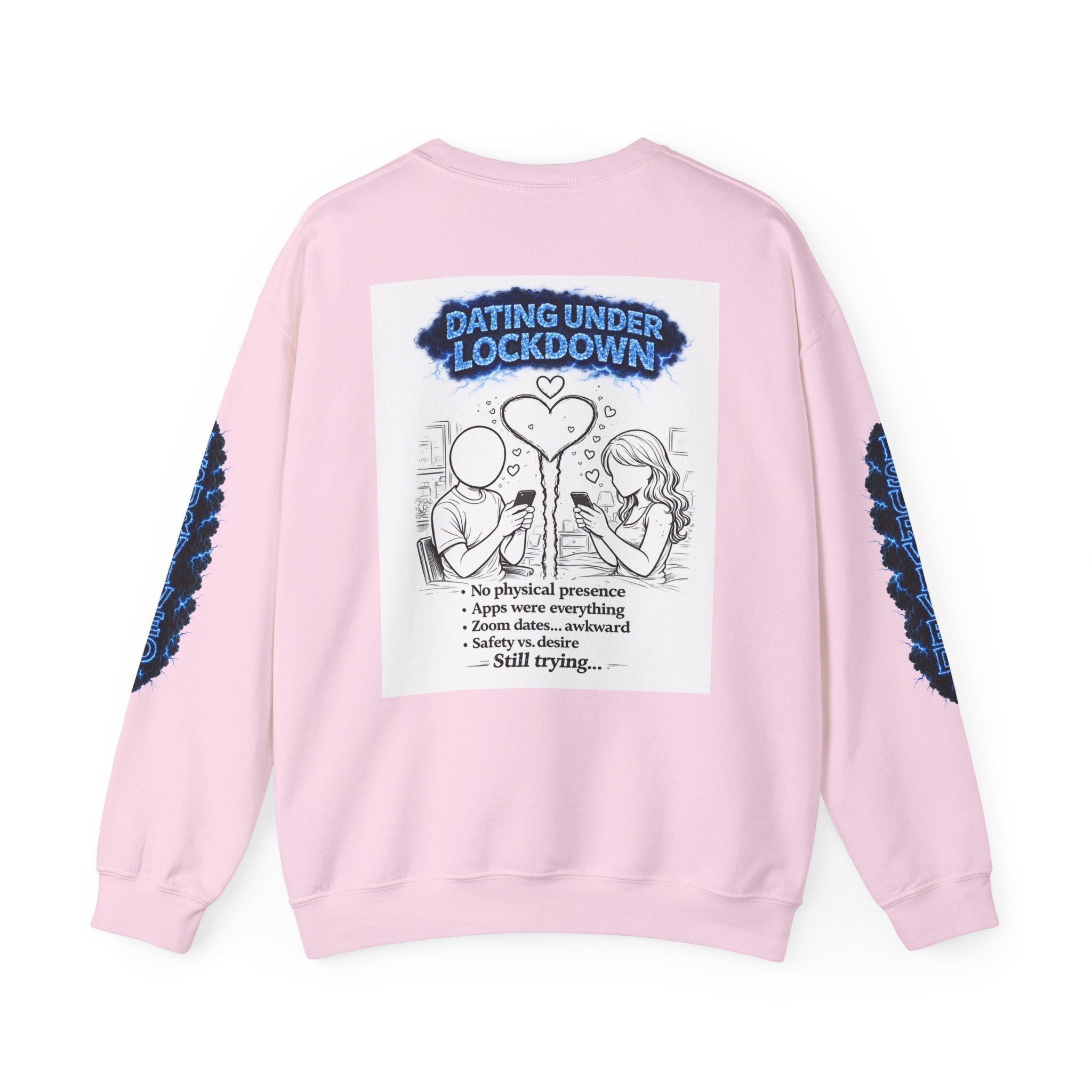 I Survived 2020 — Director's Cut S3:E2 "Dating Under Lockdown" | Lockdown Edition Documentary Unisex Heavy Blend™ Crewneck Sweatshirt