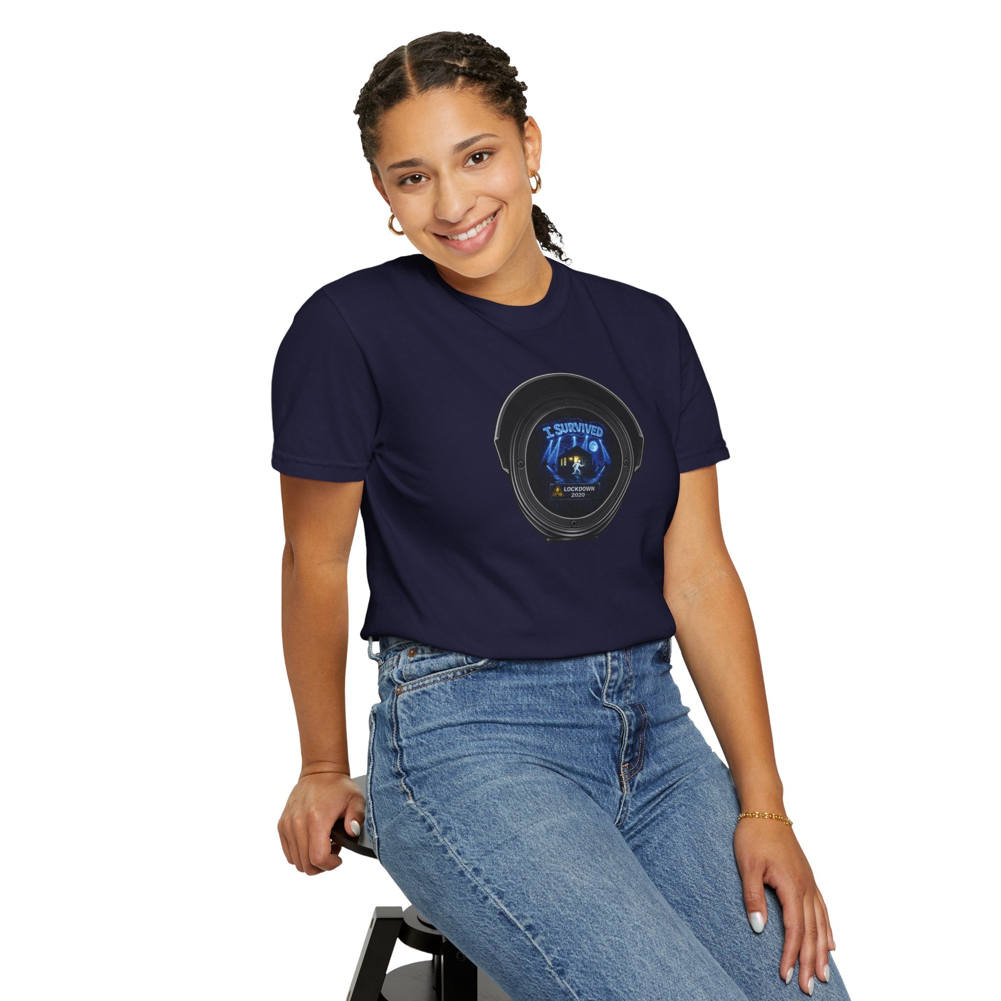 I Survived 2020 —  LOCKDOWN S3:E2: Director's Cut "Dating Under Lockdown" Unisex Garment-Dyed T-shirt