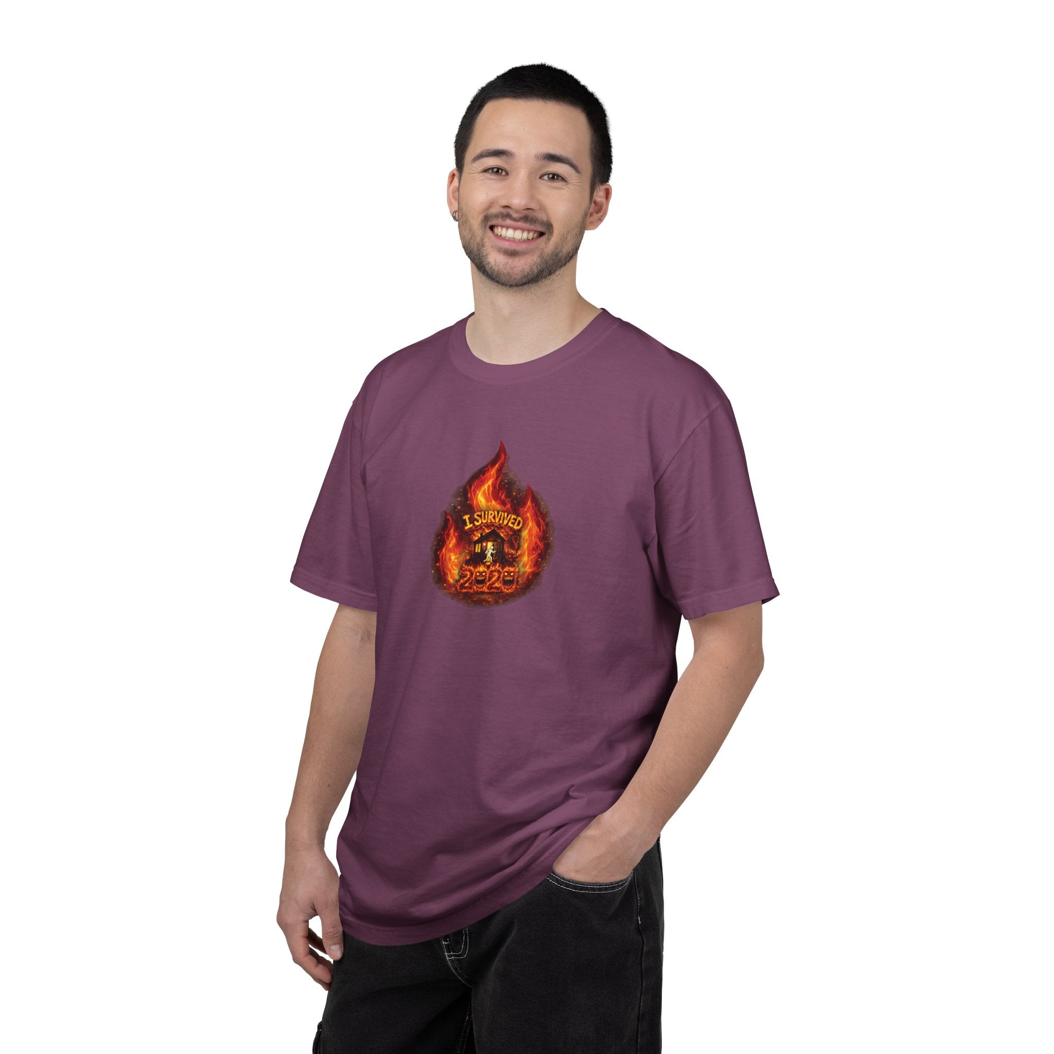I Survived 2020 — WILDFIRES S2:E3: Director's Cut "The California Wildfires" Memorial Unisex Garment-Dyed T-shirt