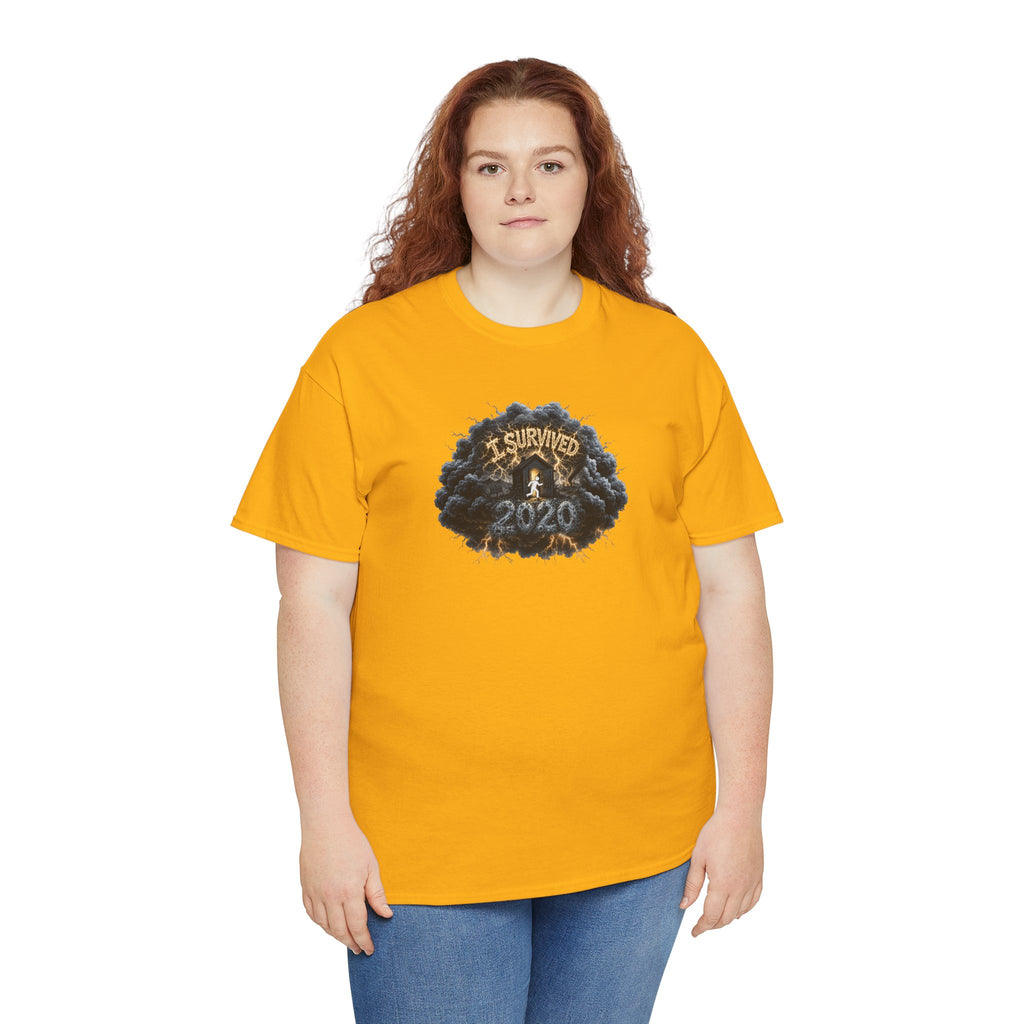 I Survived 2020 — Original PILOT Design: Director's Cut Unisex Heavy Cotton Tee