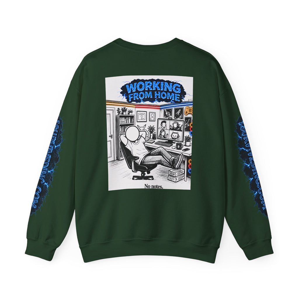 I Survived 2020 — S3:E4 "Working From Home" | Mid-Season Finale Pt. 1 | Lockdown Edition Documentary Unisex Heavy Blend™ Crewneck Sweatshirt