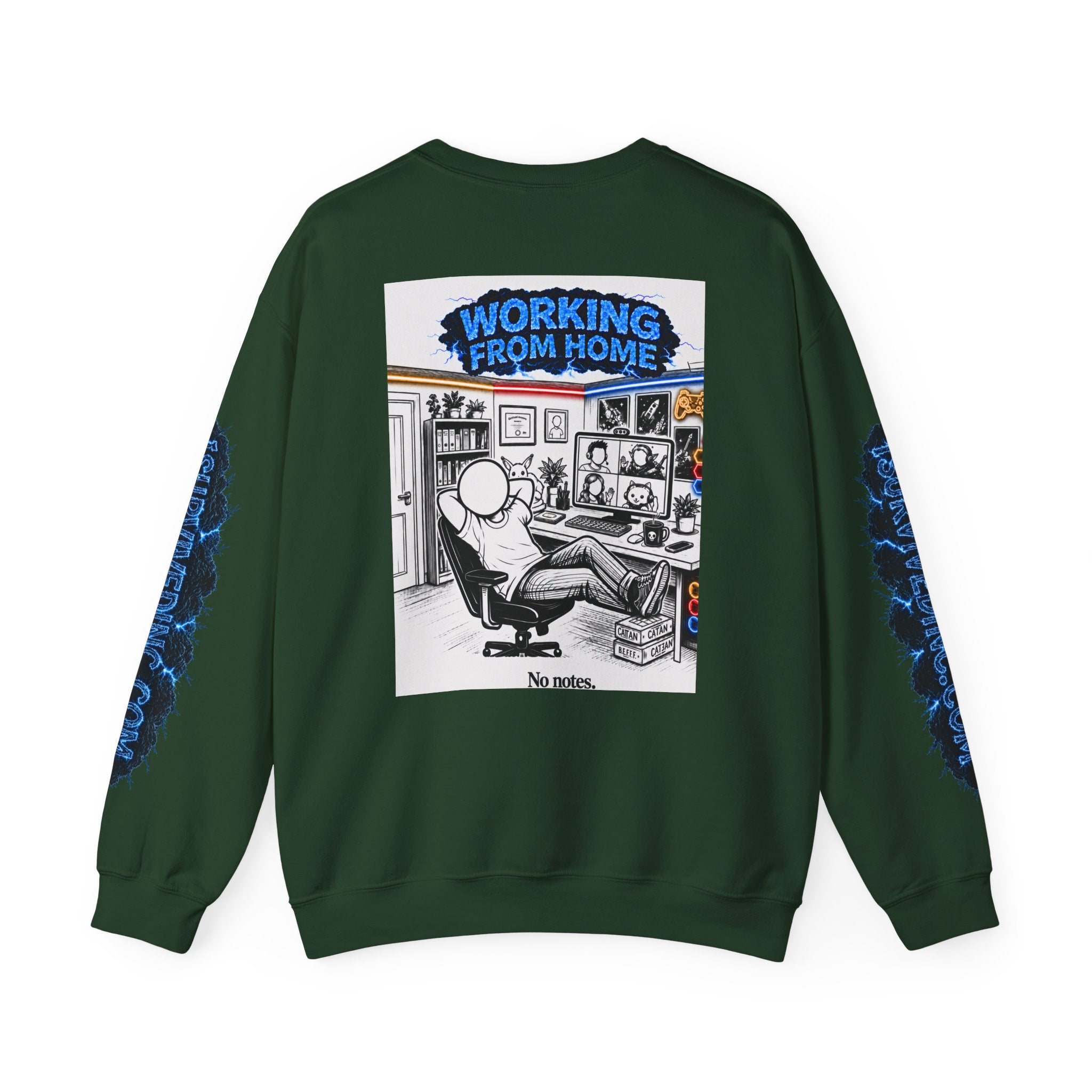 I Survived 2020 — S3:E4 "Working From Home" | Mid-Season Finale Pt. 1 | Lockdown Edition Documentary Unisex Heavy Blend™ Crewneck Sweatshirt