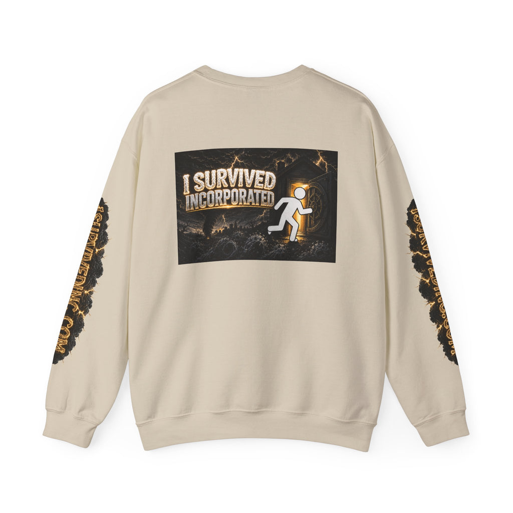I Survived 2020 — Original Design Teaser Tee | Season 1 Premiere Drop Unisex Heavy Blend™ Crewneck Sweatshirt (SPECIAL EDITION)