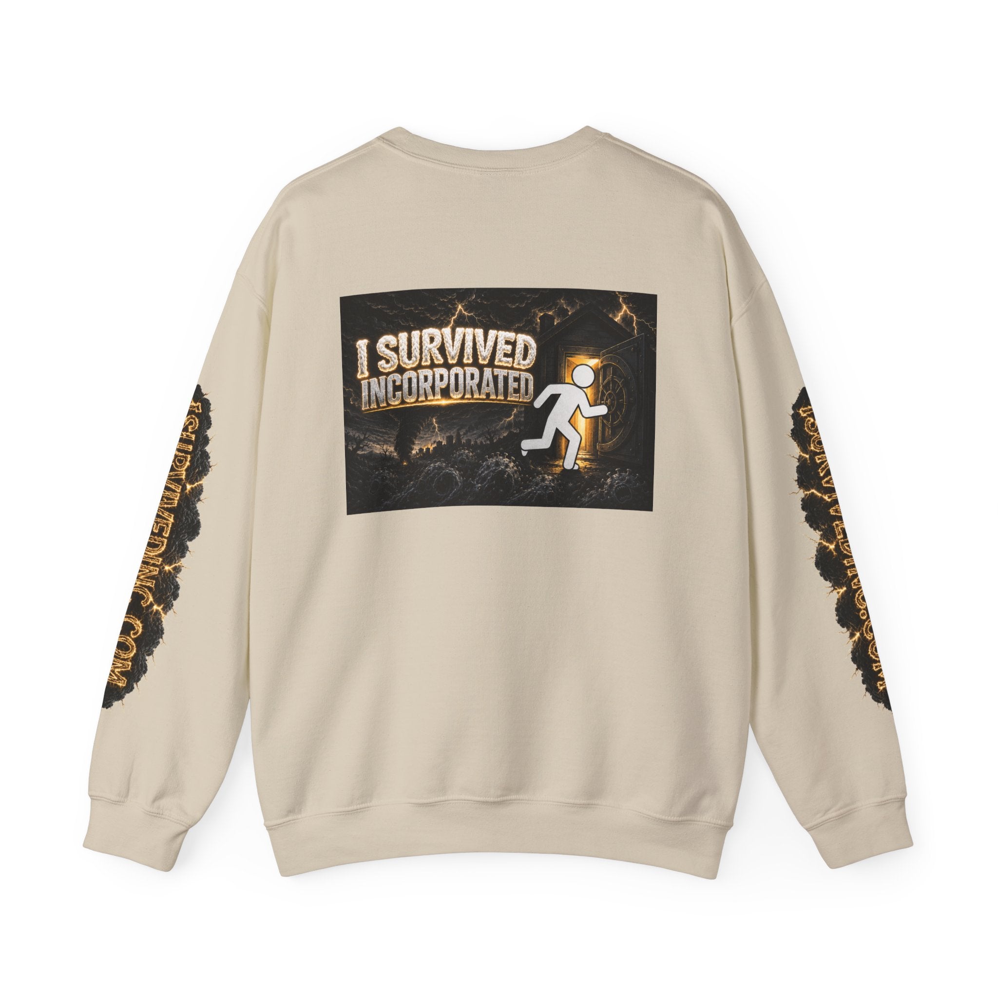 I Survived 2020 — Original Design Teaser Tee | Season 1 Premiere Drop Unisex Heavy Blend™ Crewneck Sweatshirt (SPECIAL EDITION)