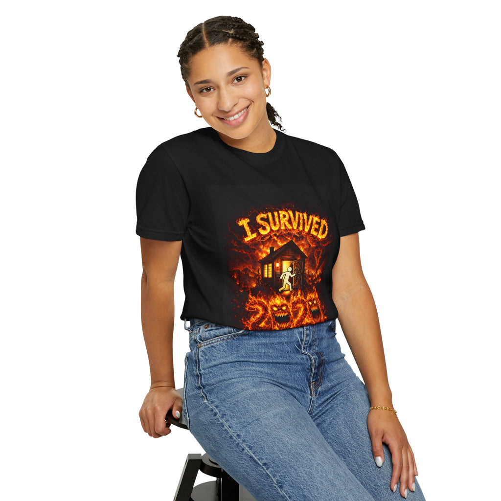 I Survived 2020 — S2:E3 "The California Wildfires" | Wildfire Edition Memorial Unisex Garment-Dyed T-shirt