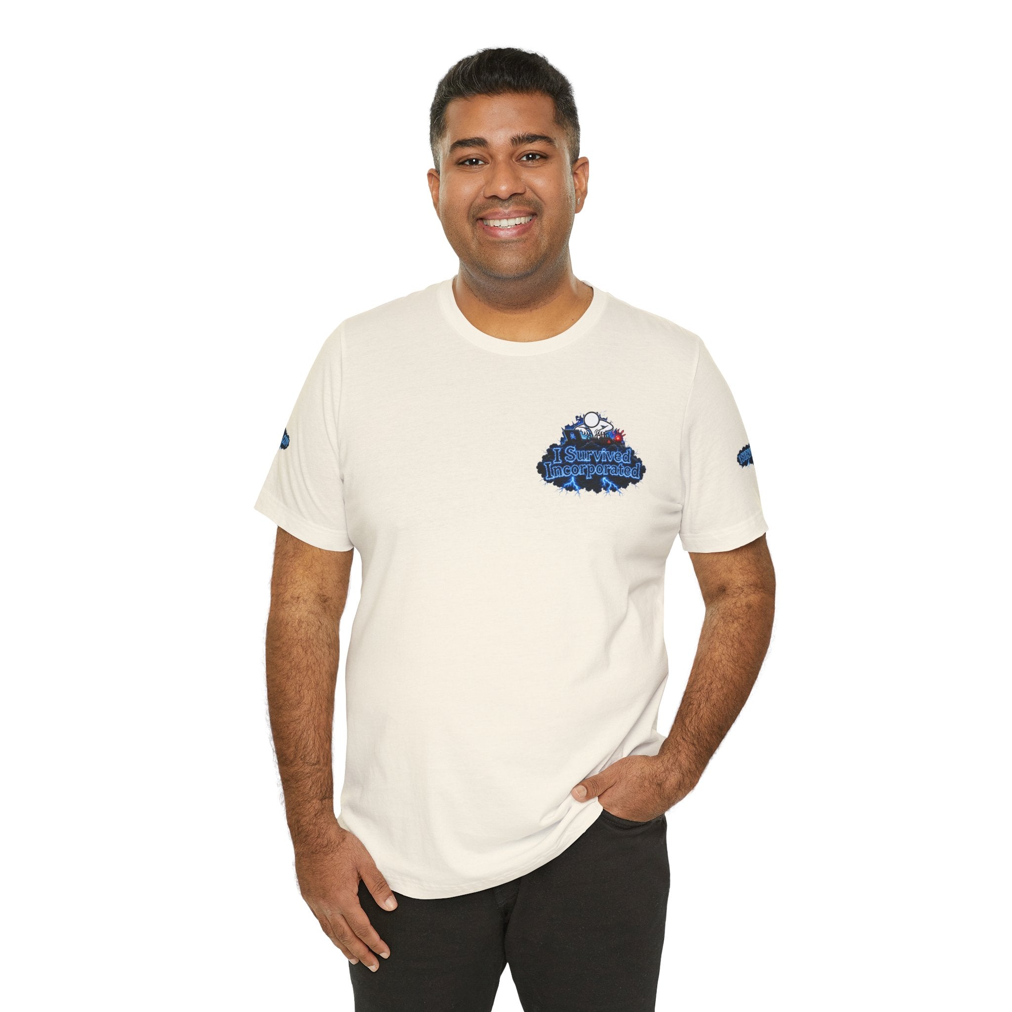 I Survived 2020 — "Please Stand By" Test Pattern Tee Lockdown Special Edition Summer Exclusive Unisex Jersey Short Sleeve Tee