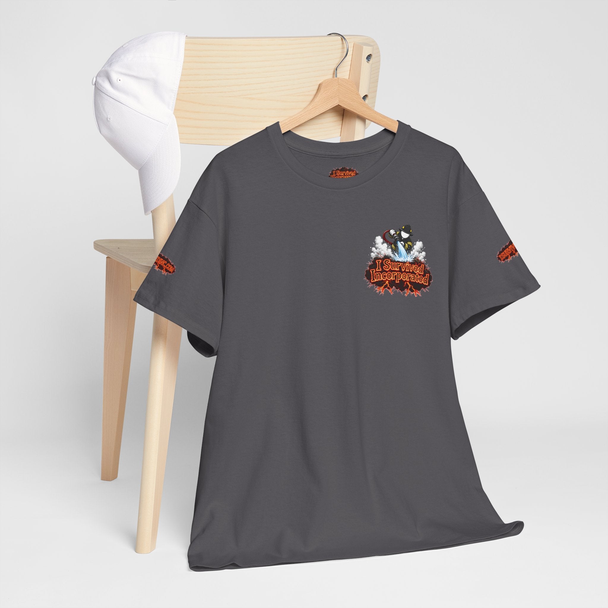 I Survived 2020 — "Please Stand By" Test Pattern Tee Wildfire Signal Special Edition Summer Premiere Unisex Heavy Cotton Tee