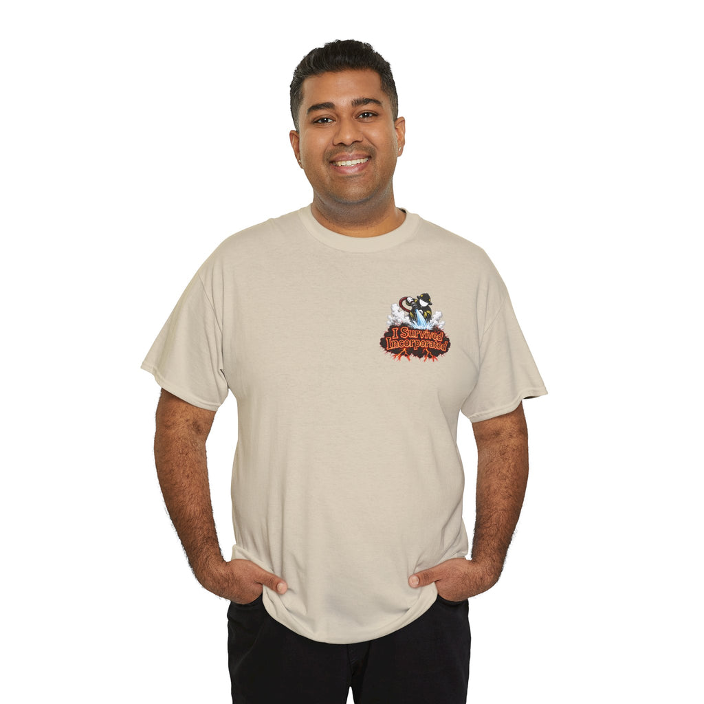 I Survived 2020 — "Please Stand By" Test Pattern Tee Wildfire Signal Edition Summer Premiere Unisex Heavy Cotton Tee