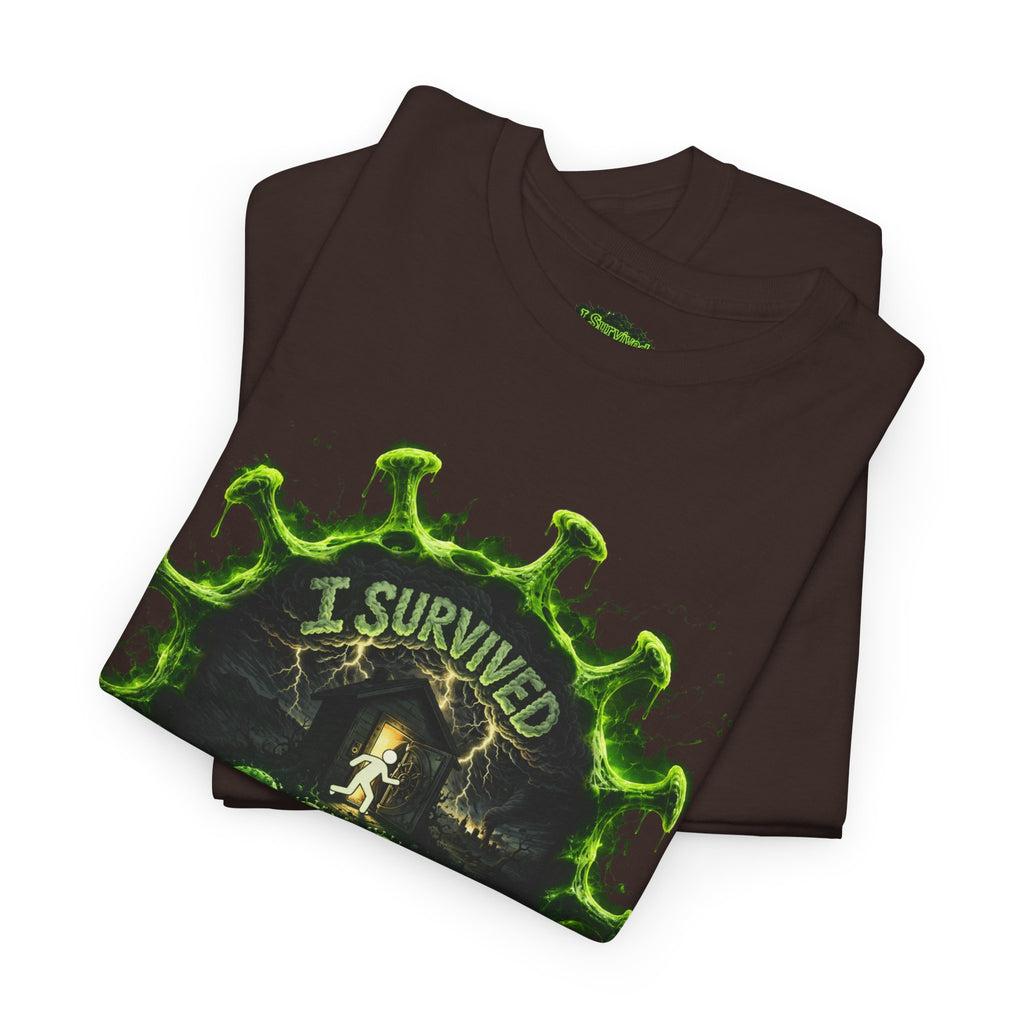 I Survived 2020 — Director's Cut S1:E1 "COVID-19: The Coronavirus" | Pandemic Edition Unisex Heavy Cotton Tee (SPECIAL EDITION)