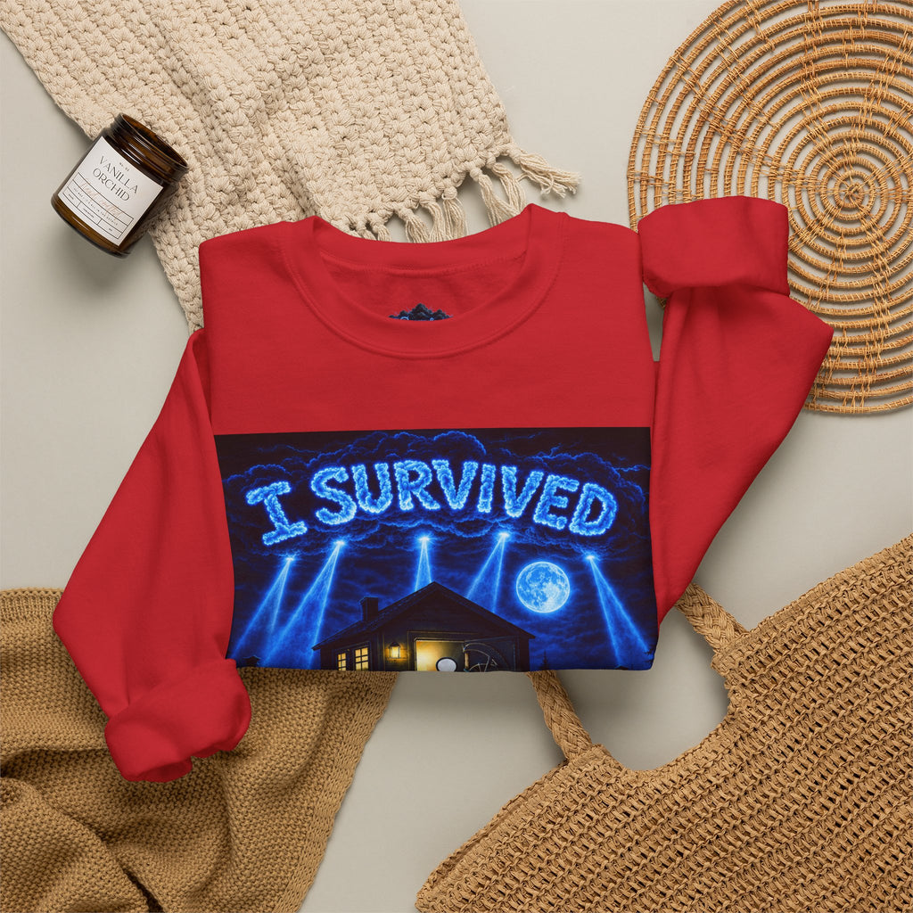 I Survived 2020 — LOCKDOWN S3:E3: Special Edition "Remote Schooling" Unisex Heavy Blend™ Crewneck Sweatshirt