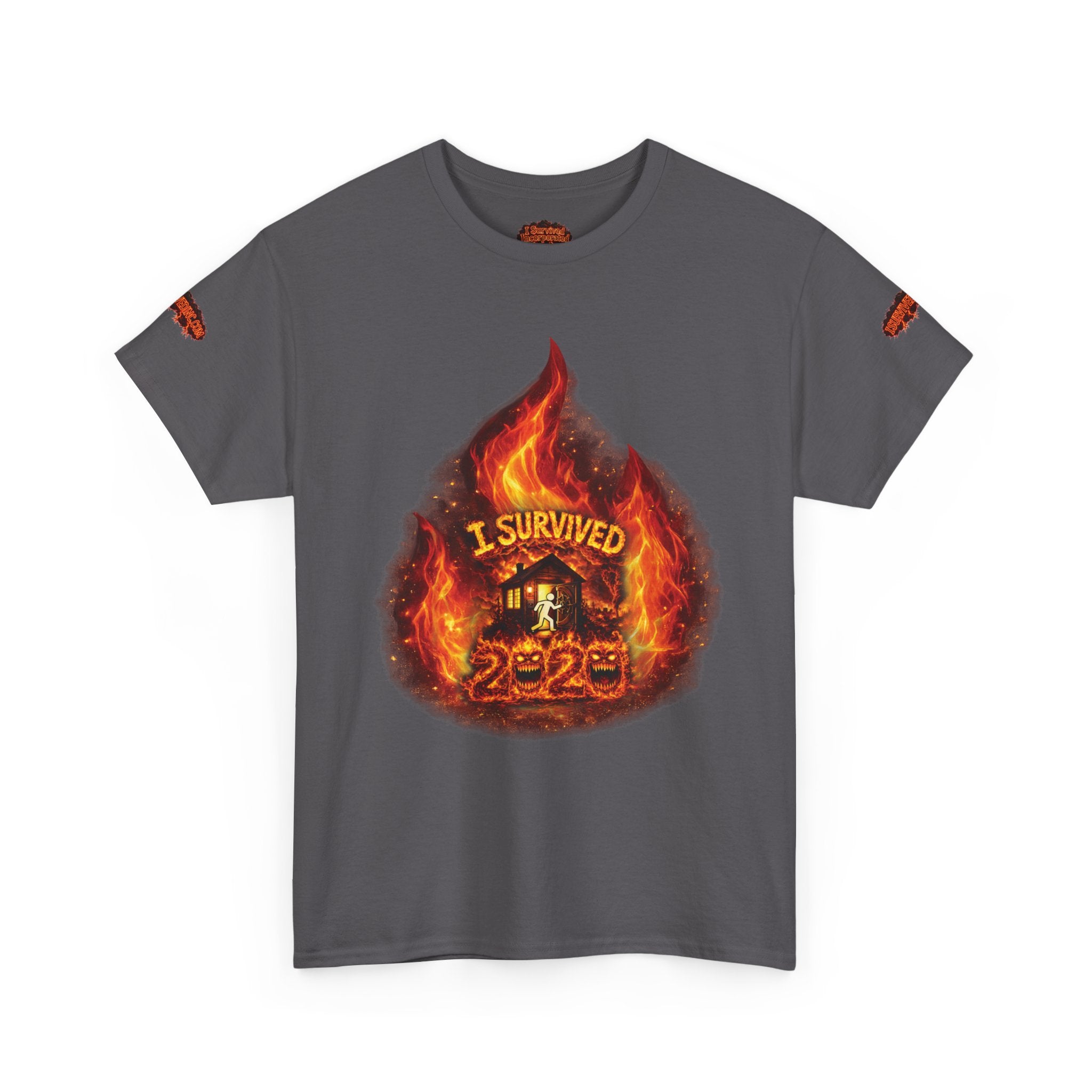I Survived 2020 — Director's Cut S2:E3 "The California Wildfires" | Wildfire Edition Memorial Unisex Heavy Cotton Tee (SPECIAL EDITION)