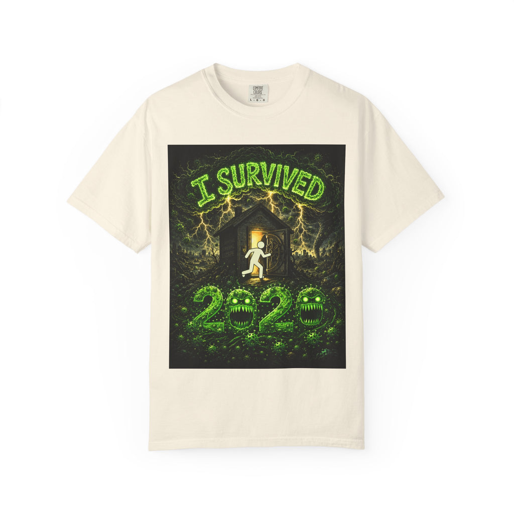 Sobreviví al 2020 — T1:E5 "Apocalipsis de Entregas" | Camiseta unisex teñida de edición Pandemia