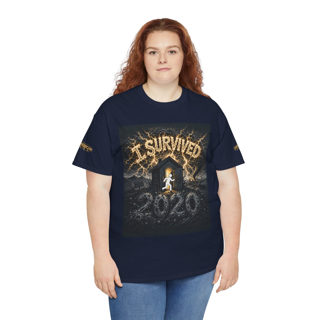 I Survived 2020 — Original PILOT Design: Special Edition Unisex Heavy Cotton Tee