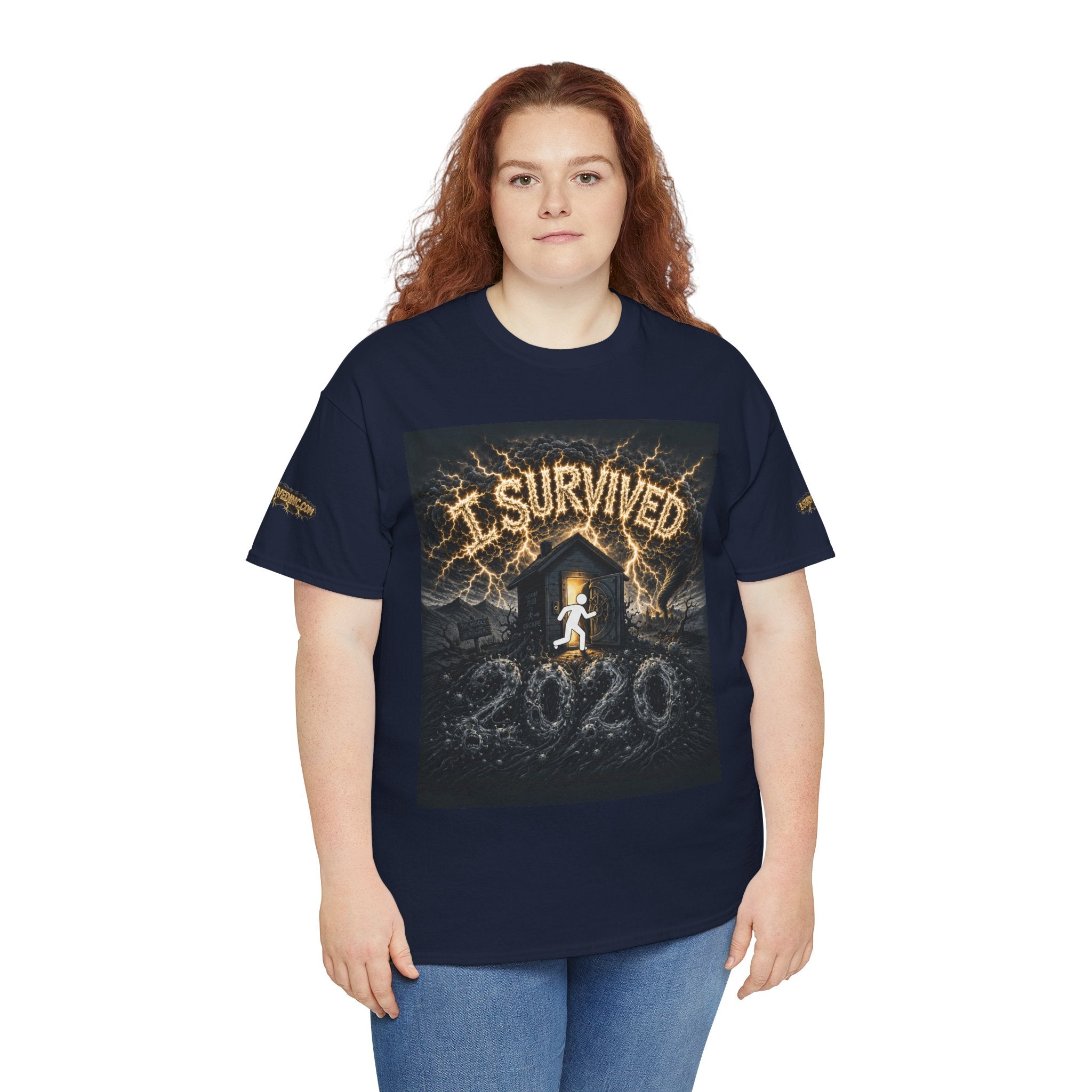 I Survived 2020 — Original PILOT Design: Special Edition Unisex Heavy Cotton Tee