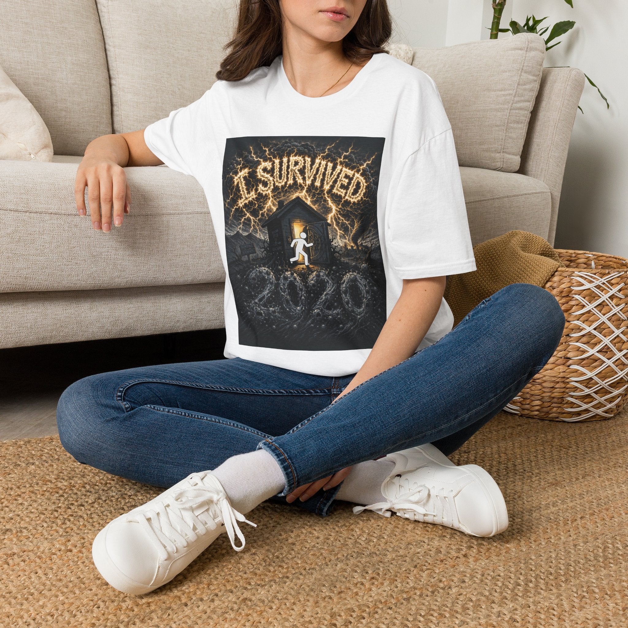 I Survived 2020 — Original PILOT Design Unisex Softstyle T-Shirt