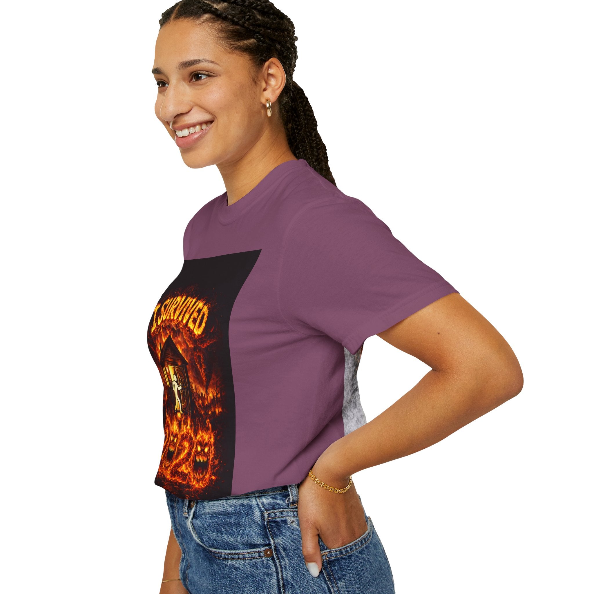 I Survived 2020 — WILDFIRES S2:E4: "Western U.S. Wildfire Season" Memorial Unisex Garment-Dyed T-shirt