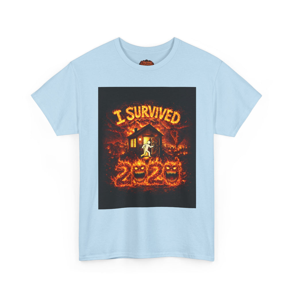 I Survived 2020 — S2:E3 "The California Wildfires" | Wildfire Edition Memorial Unisex Heavy Cotton Tee