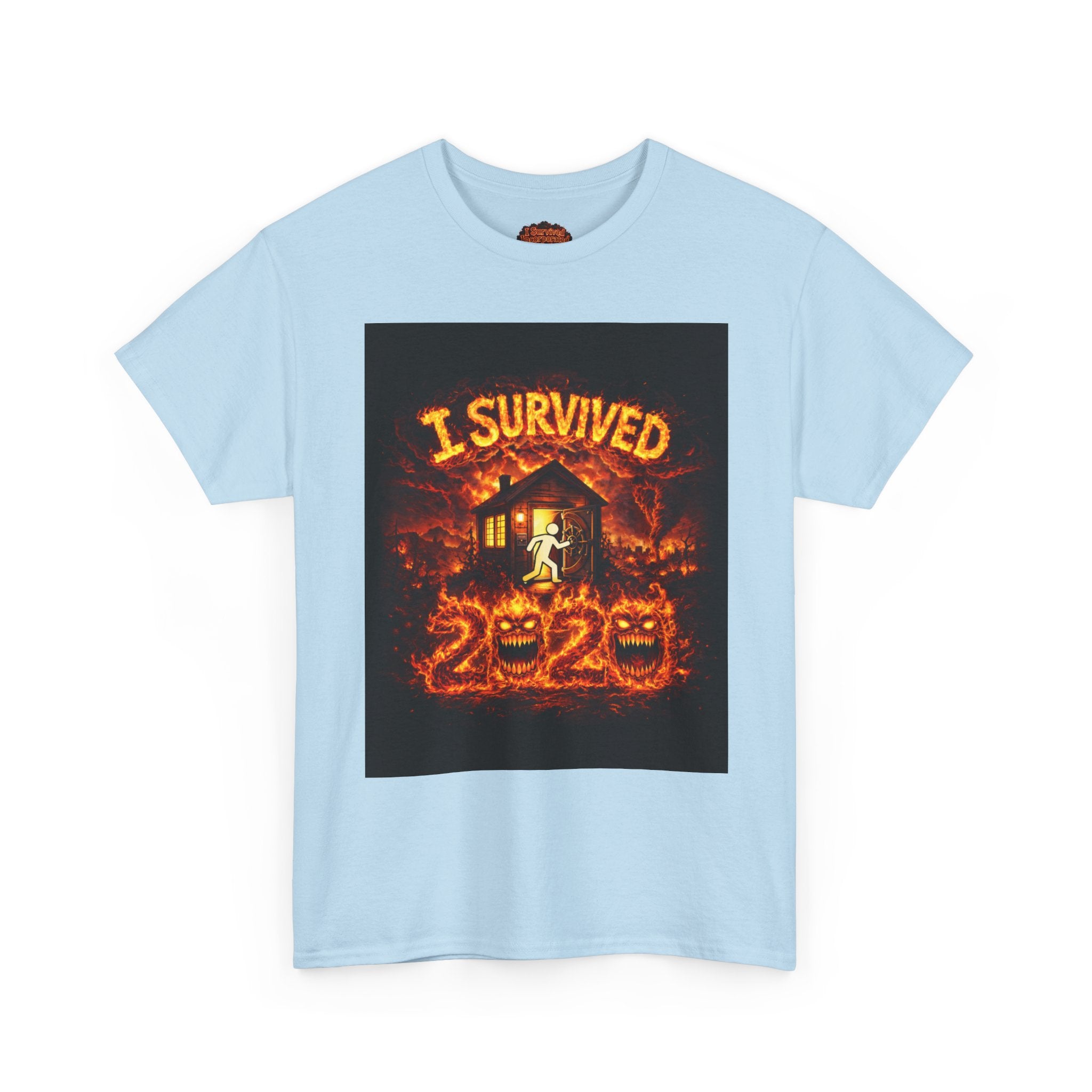 I Survived 2020 — S2:E3 "The California Wildfires" | Wildfire Edition Memorial Unisex Heavy Cotton Tee