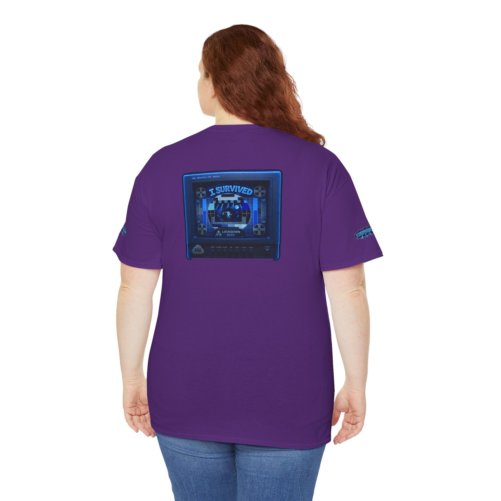 I Survived 2020 — "Please Stand By" Test Pattern Tee Lockdown Special Edition Summer Exclusive Unisex Heavy Cotton Tee