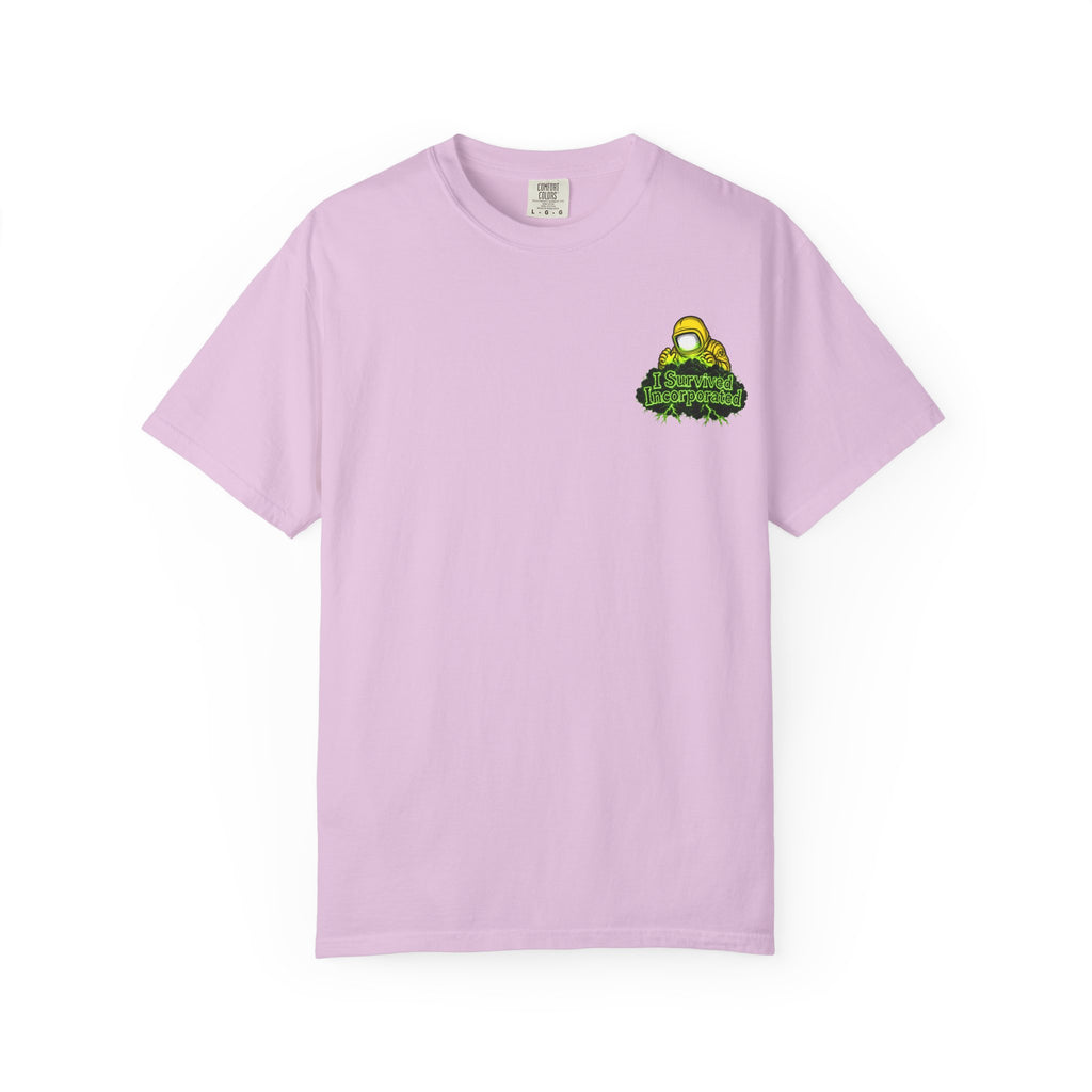 I Survived 2020 — "Please Stand By" Test Pattern Toxic Signal Tee Summer Premiere Unisex Garment-Dyed T-shirt