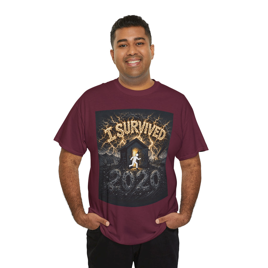 I Survived 2020 — Original PILOT Design Unisex Heavy Cotton Tee