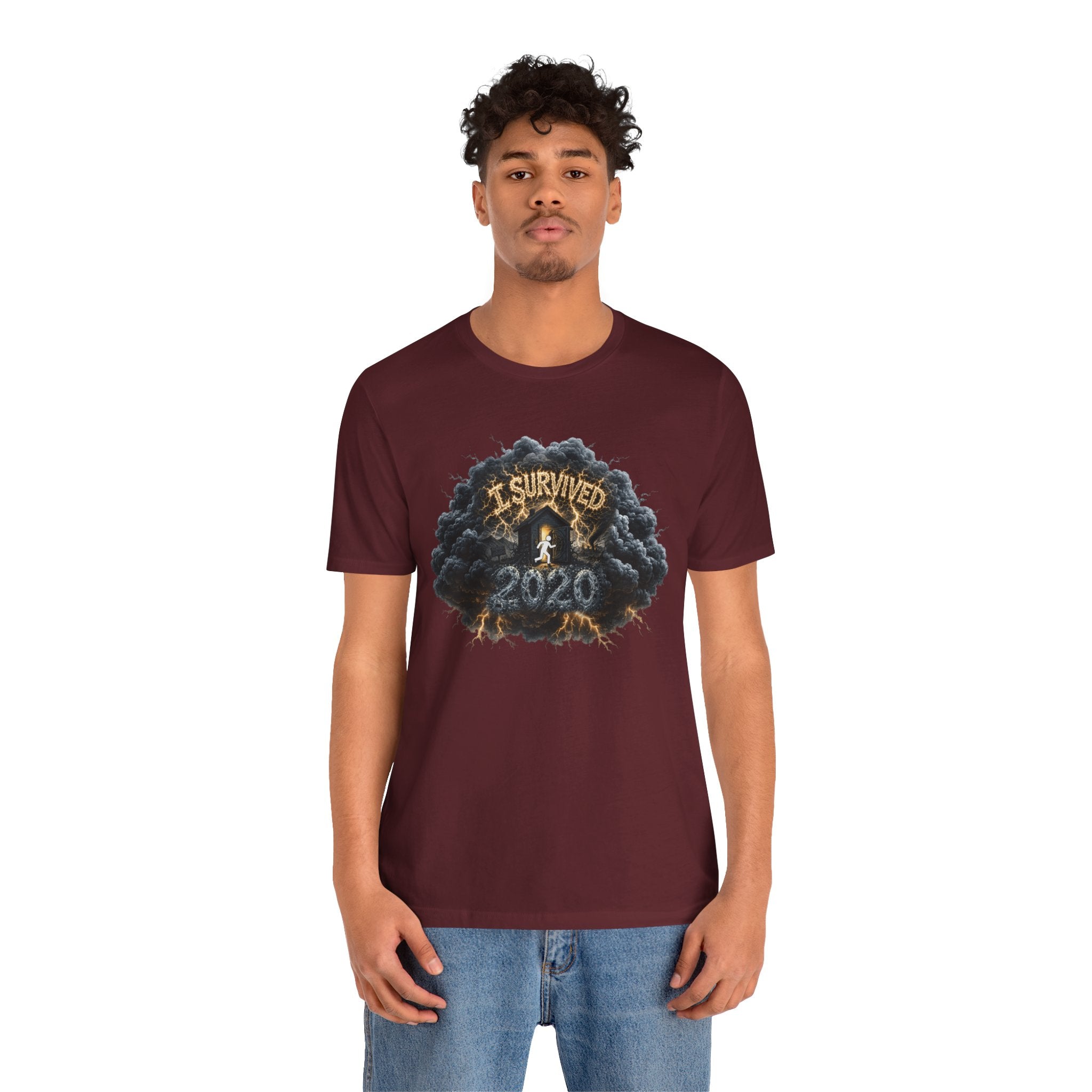 I Survived 2020 — Director's Cut Original Design Teaser Tee | Season 1 Premiere Drop Unisex Jersey Short Sleeve Tee