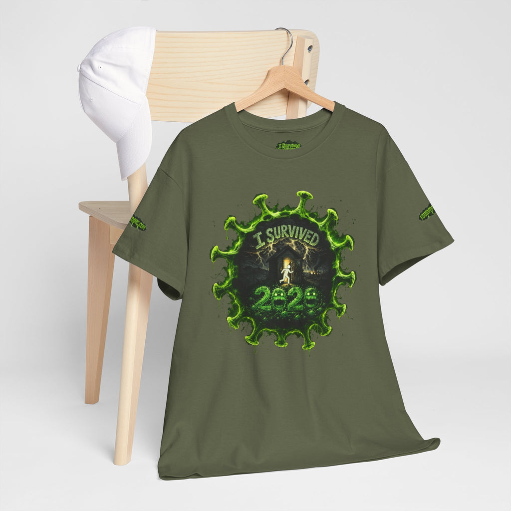 I Survived 2020 — Director's Cut S1:E3 "The Jab!" | Pandemic Edition Unisex Heavy Cotton Tee (Special Edition)