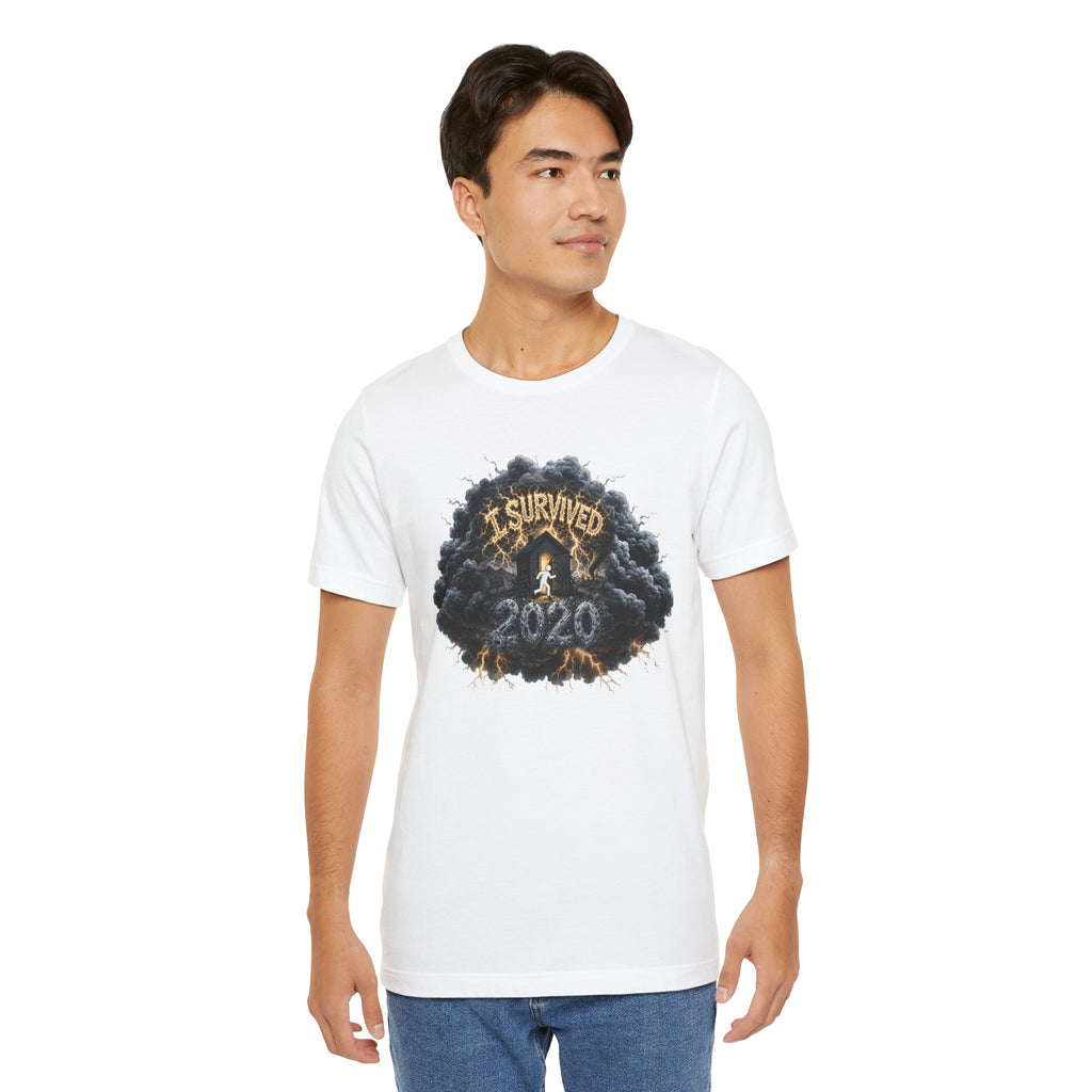 I Survived 2020 — Director's Cut Original Design Teaser Tee | Season 1 Premiere Drop Unisex Jersey Short Sleeve Tee