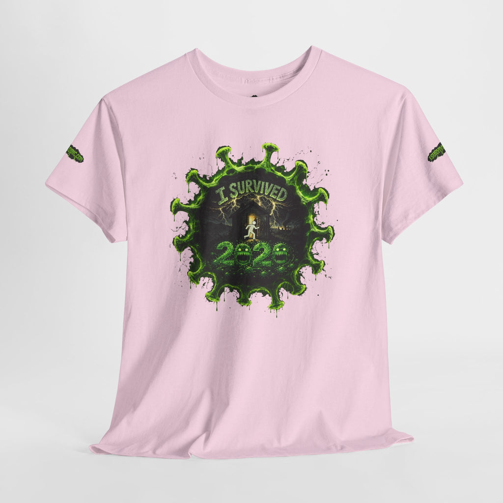 I Survived 2020 — Director's Cut S1:E1 "COVID-19: The Coronavirus" | Pandemic Edition Unisex Heavy Cotton Tee (SPECIAL EDITION)