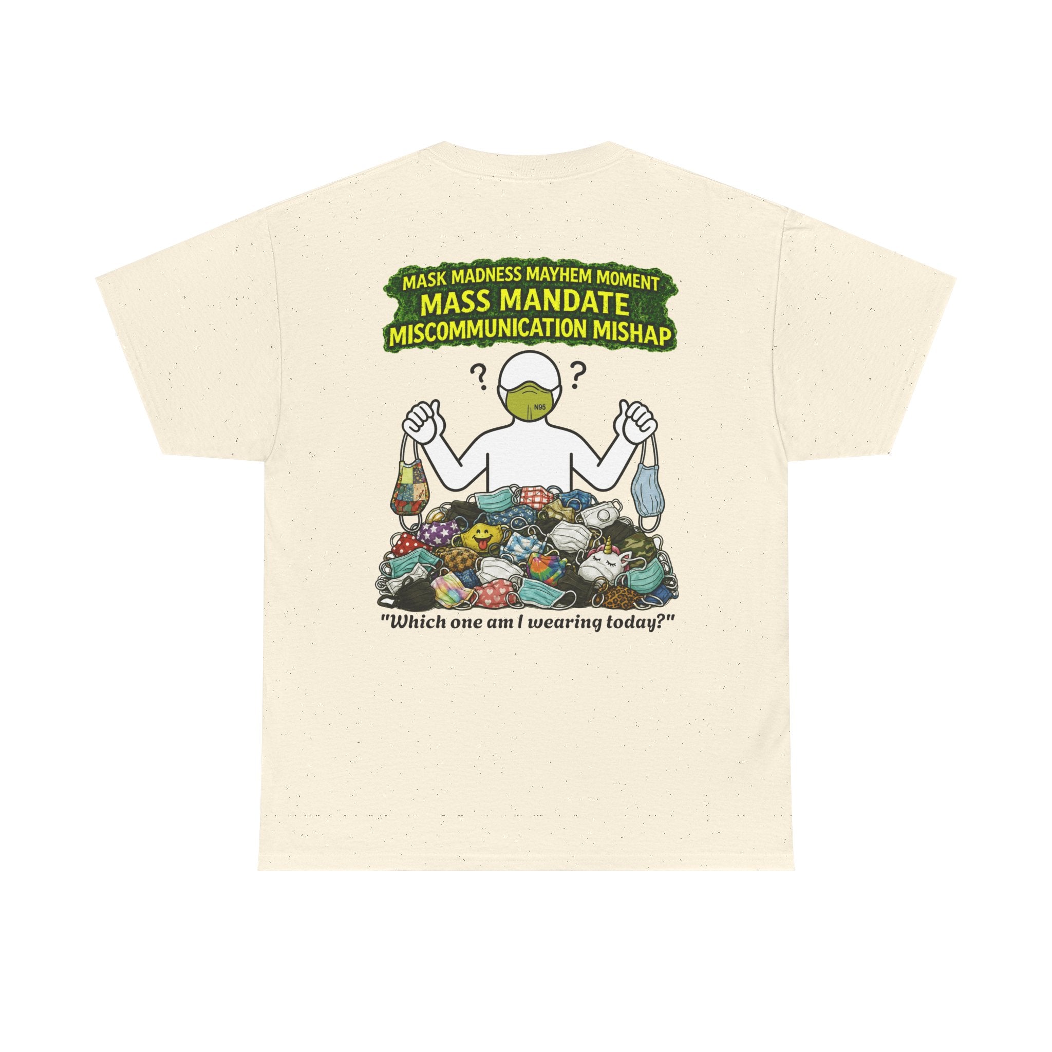 Sobreviví al 2020 — T1:E4 "Caos en Mascarillas: Un Momento de Locura" | Camiseta Unisex de Algodón Grueso Edición Pandemia (EDICIÓN ESPECIAL)