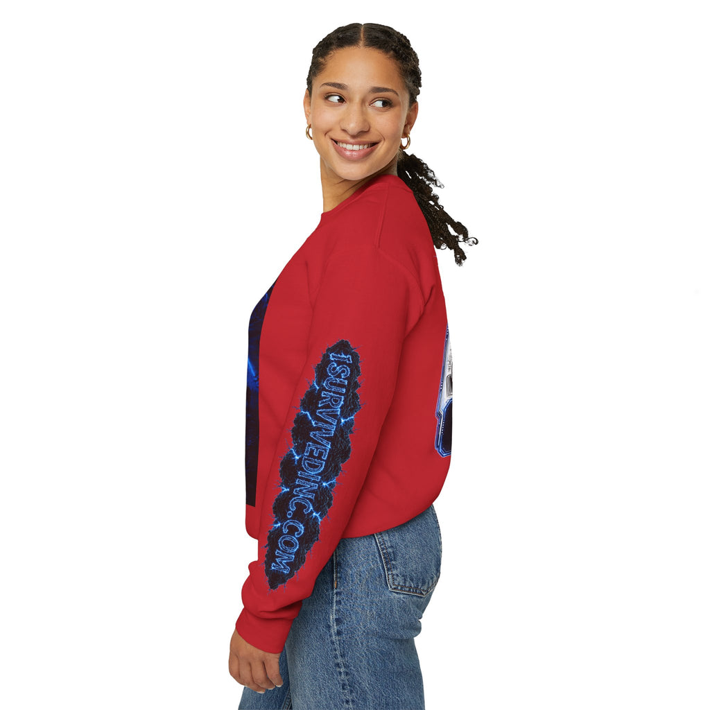 I Survived 2020 — LOCKDOWN S3:E2: Special Edition "Dating Under Lockdown" Unisex Heavy Blend™ Crewneck Sweatshirt