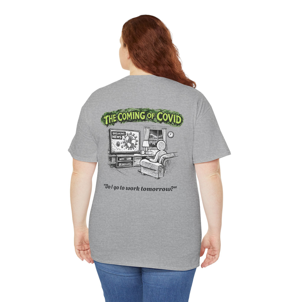 I Survived 2020 — Director's Cut S1:E2 "The Coming of COVID" | Pandemic Edition Unisex Heavy Cotton Tee