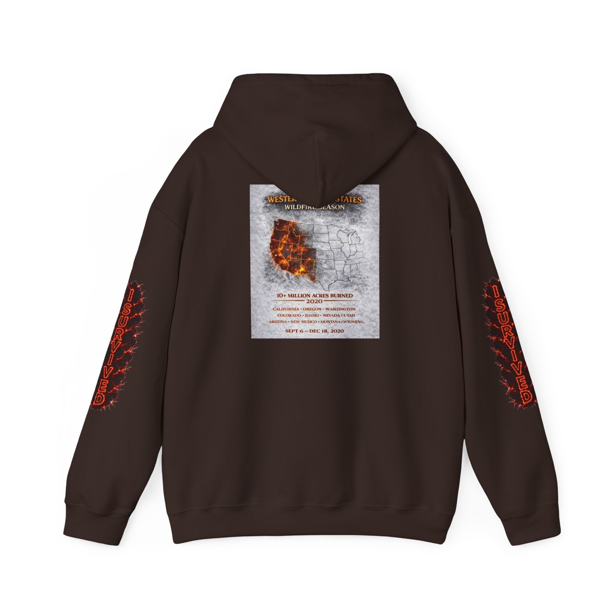 I Survived 2020 — Director's Cut S2:E4 "Western U.S. Wildfire Season" | Mid-Season Finale Pt. 1 | Wildfire Edition Memorial Hoodie Sweatshirt