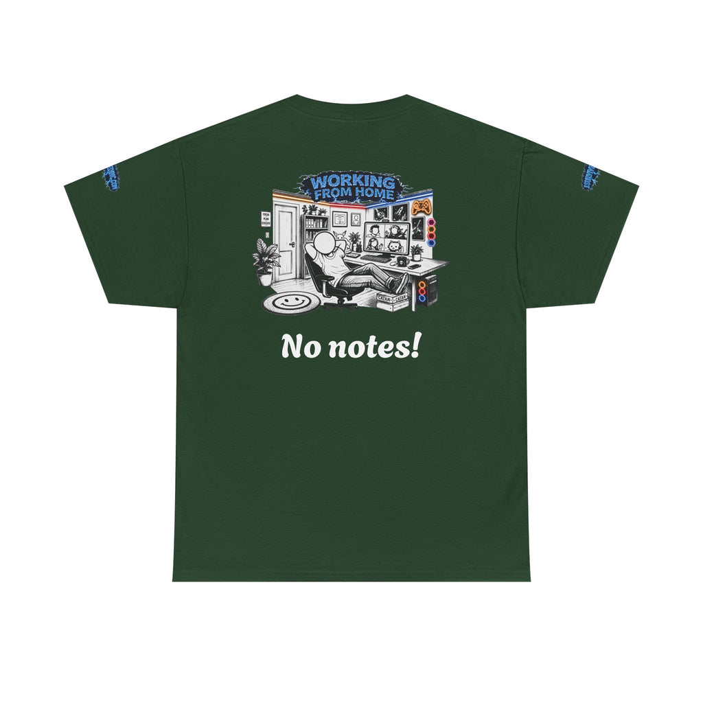 I Survived 2020 — LOCKDOWN S3:E3: Director's Cut Special Edition "Working From Home" Unisex Heavy Cotton Tee