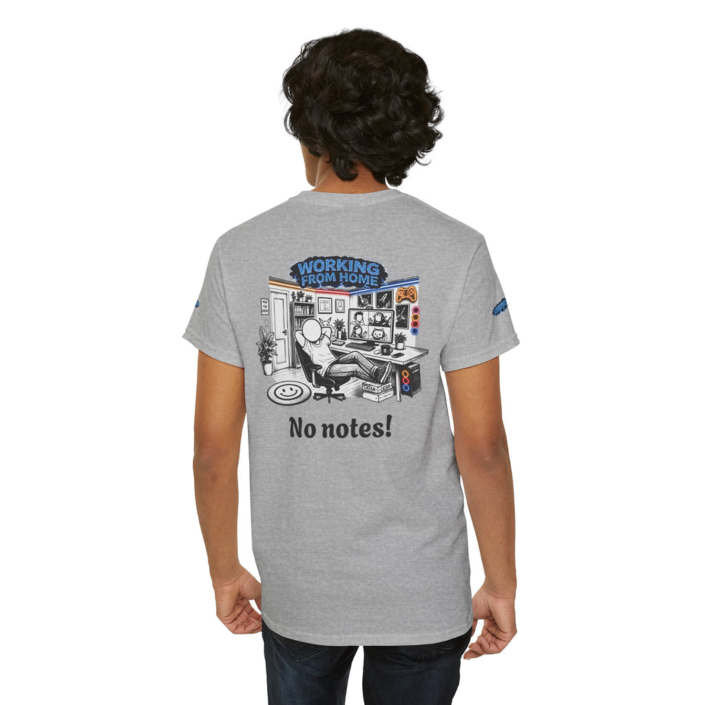 I Survived 2020 — LOCKDOWN S3:E4: Special Edition "Working From Home" Unisex Heavy Cotton Tee
