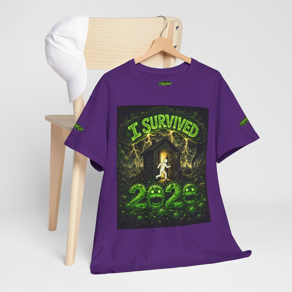 I Survived 2020 — PANDEMIC S1:E1: Special Edition "COVID-19: The Coronavirus" Unisex Heavy Cotton Tee