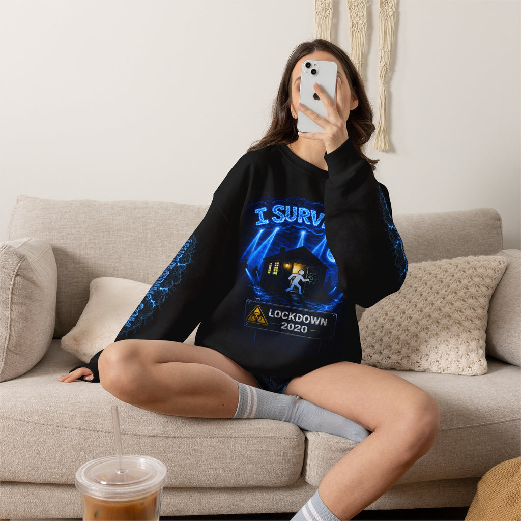 I Survived 2020 — LOCKDOWN S3:E2: Special Edition "Dating Under Lockdown" Unisex Heavy Blend™ Crewneck Sweatshirt