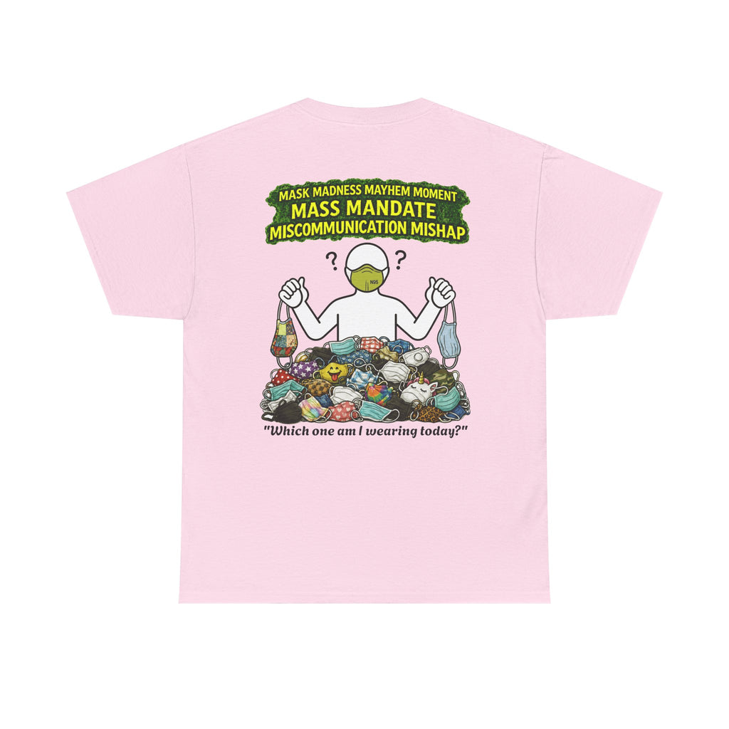 Sobreviví al 2020 — T1:E4 "Caos en Mascarillas: Un Momento de Locura" | Camiseta Unisex de Algodón Grueso Edición Pandemia (EDICIÓN ESPECIAL)