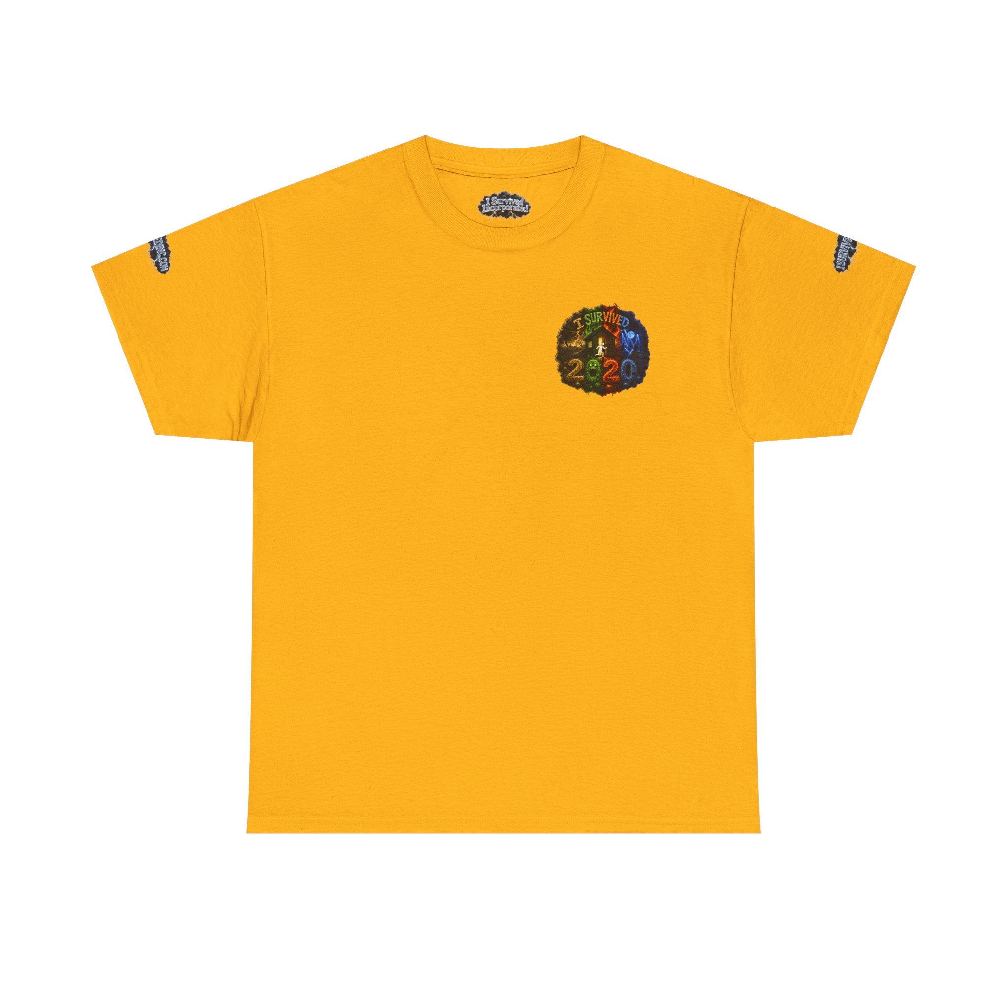 I Survived 2020 — "No Signal" Test Pattern Tee Alien Broadcast Finale Special Edition Summer Premiere Unisex Heavy Cotton Tee