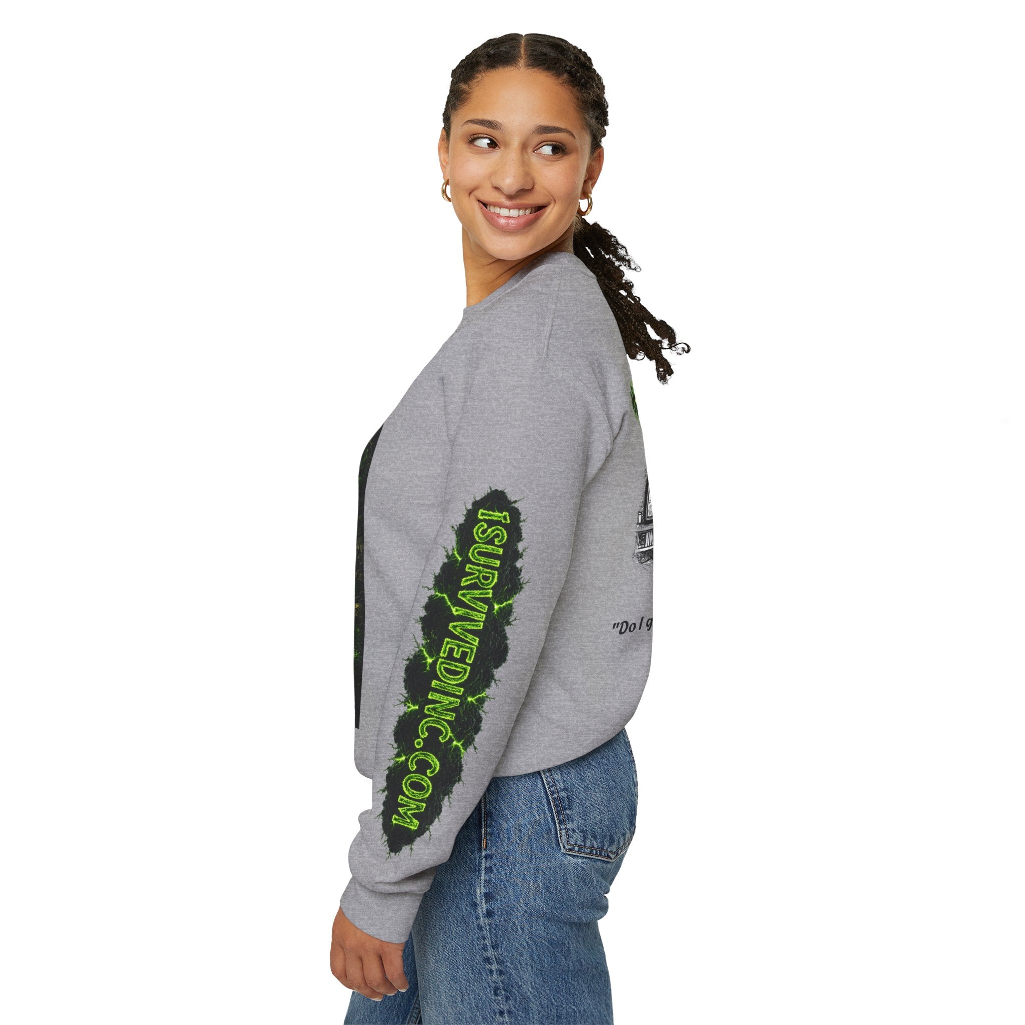 I Survived 2020 — S1:E2 "The Coming of COVID" | Pandemic Edition Unisex Heavy Blend™ Crewneck Sweatshirt