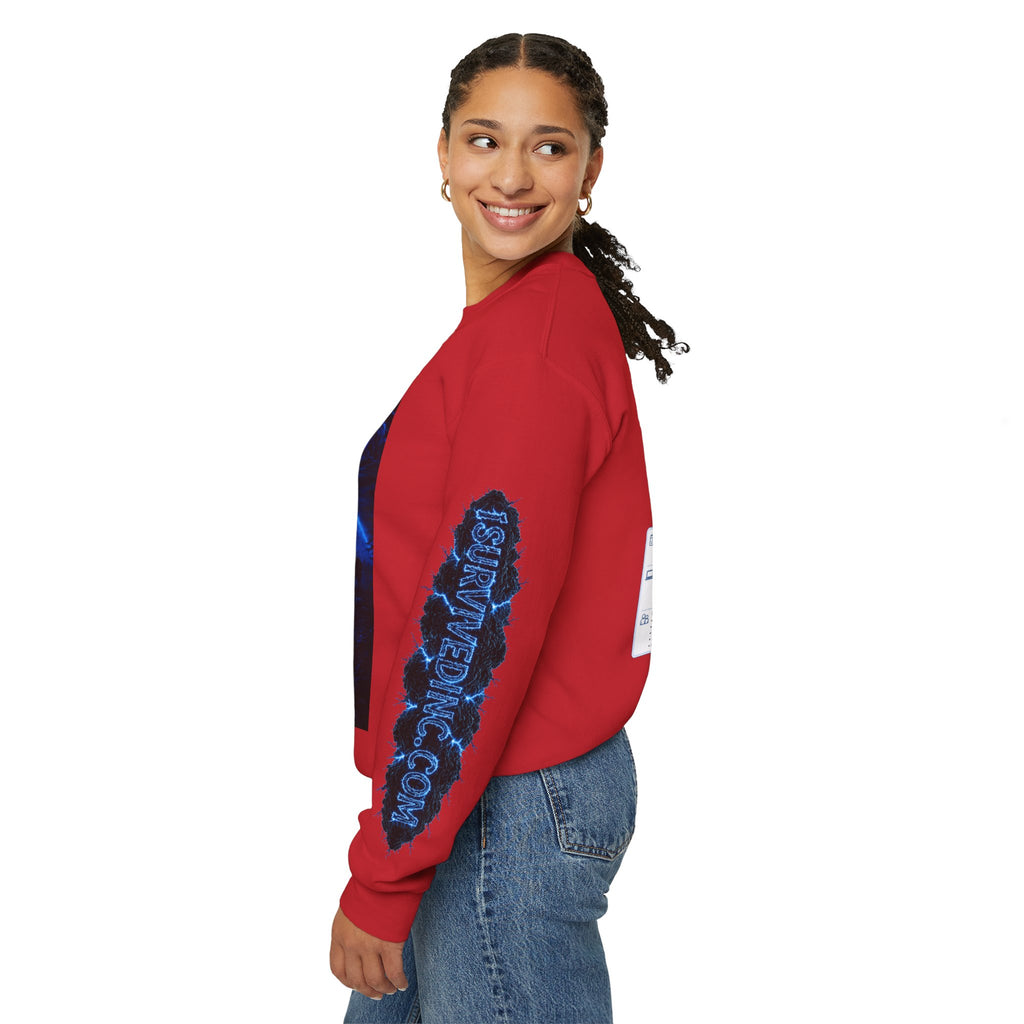 I Survived 2020 — LOCKDOWN S3:E3: Special Edition "Remote Schooling" Unisex Heavy Blend™ Crewneck Sweatshirt
