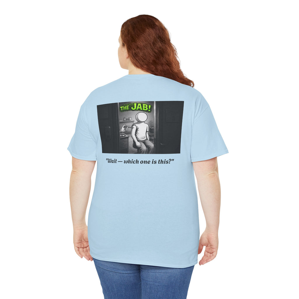 I Survived 2020 — Director's Cut S1:E3 "The Jab!" | Pandemic Edition Unisex Heavy Cotton Tee
